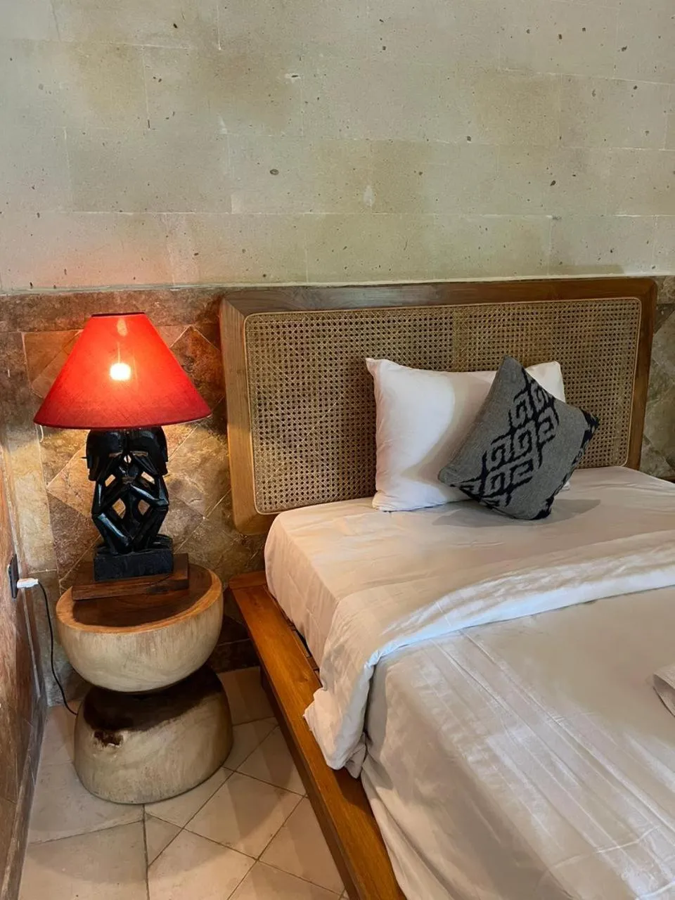 Bed in Abian Ayu Villa