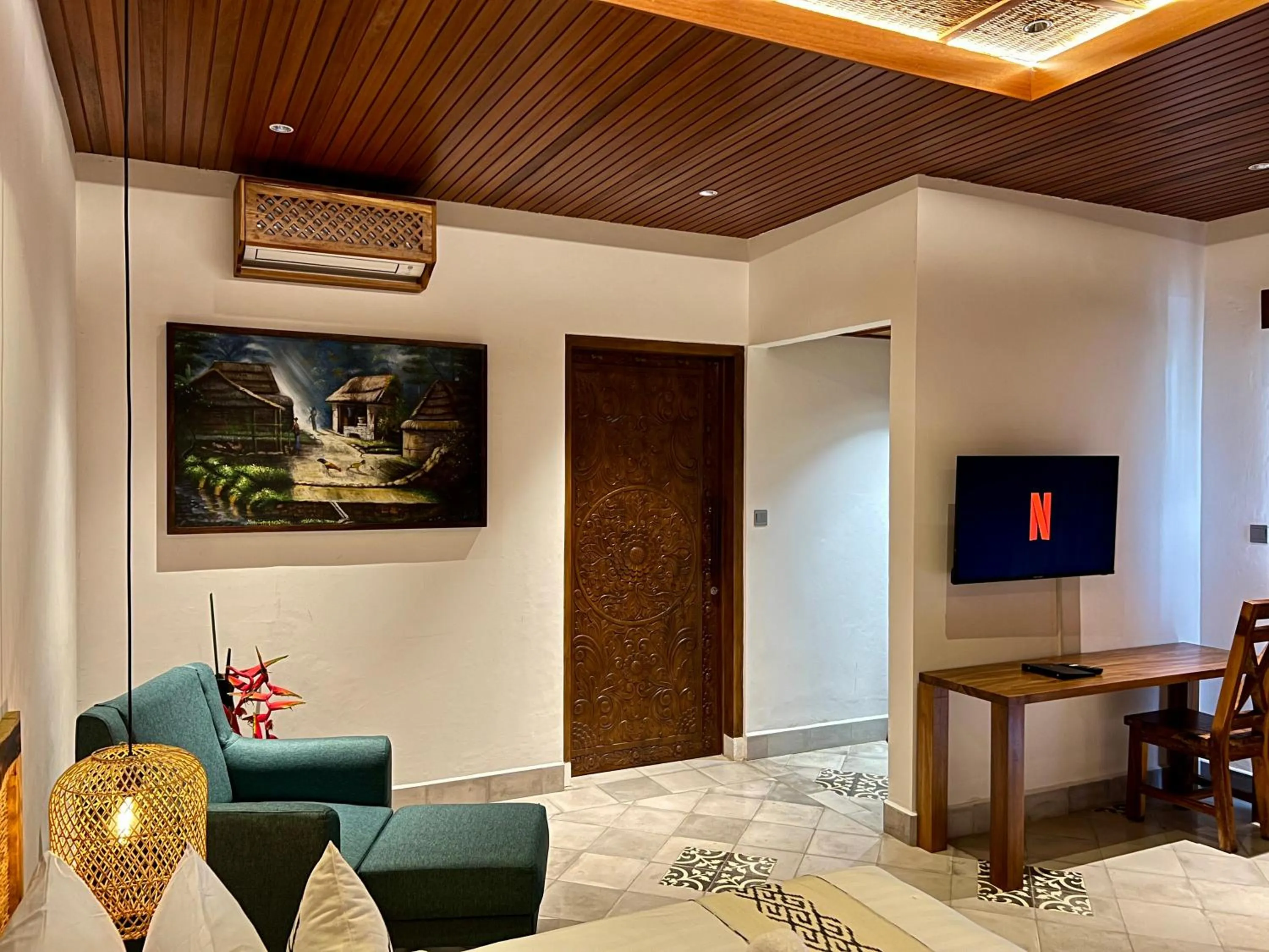 TV and multimedia in Abian Ayu Villa