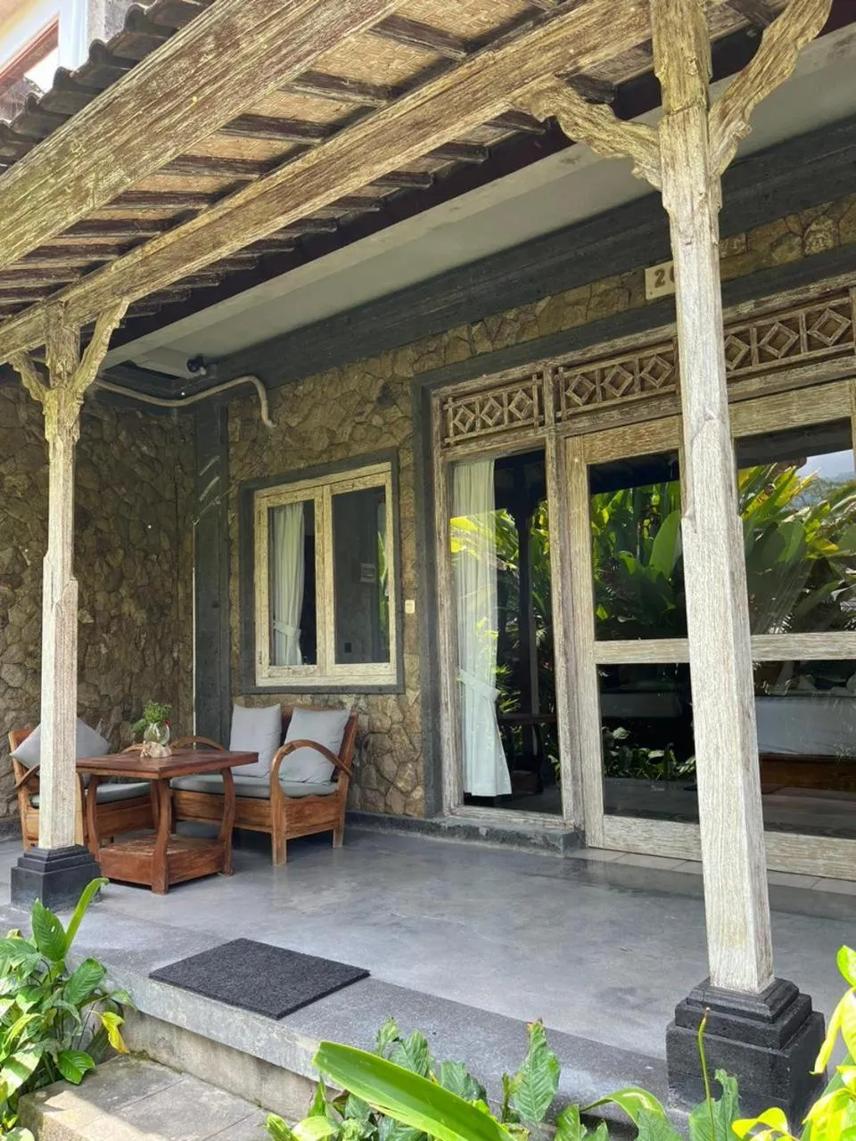 Balcony/Terrace in Abian Ayu Villa