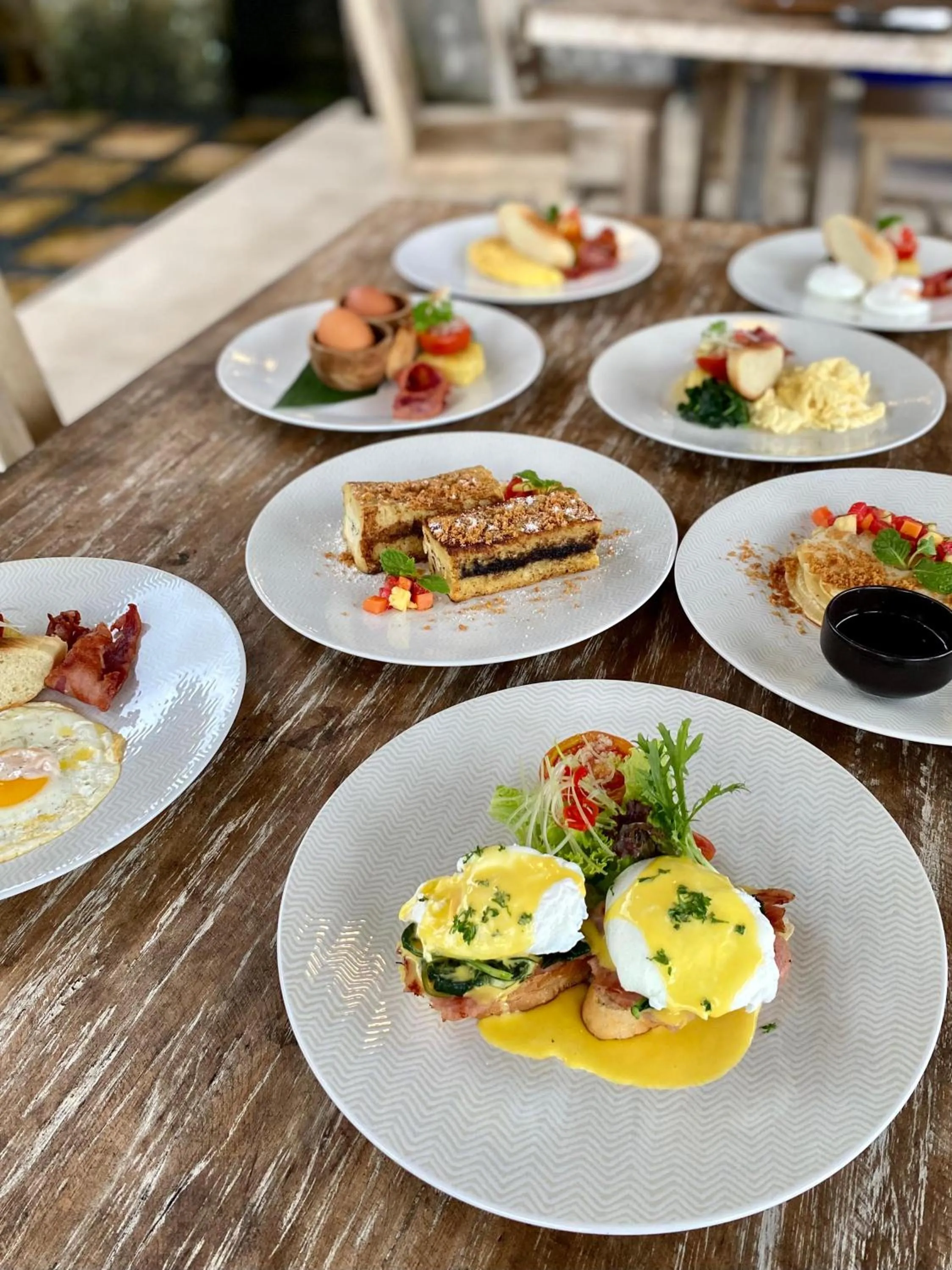 Breakfast in Abian Ayu Villa