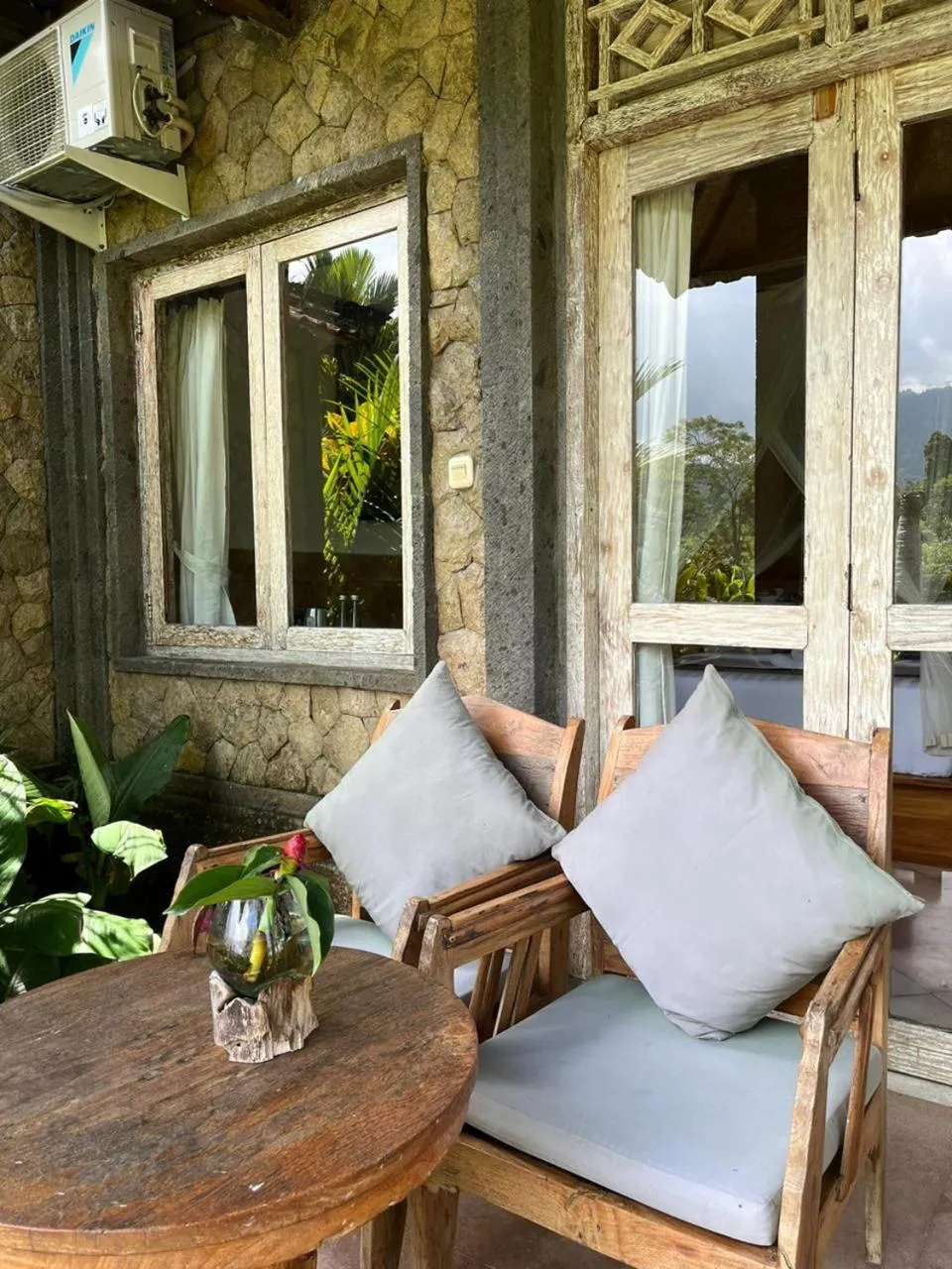 Balcony/Terrace in Abian Ayu Villa