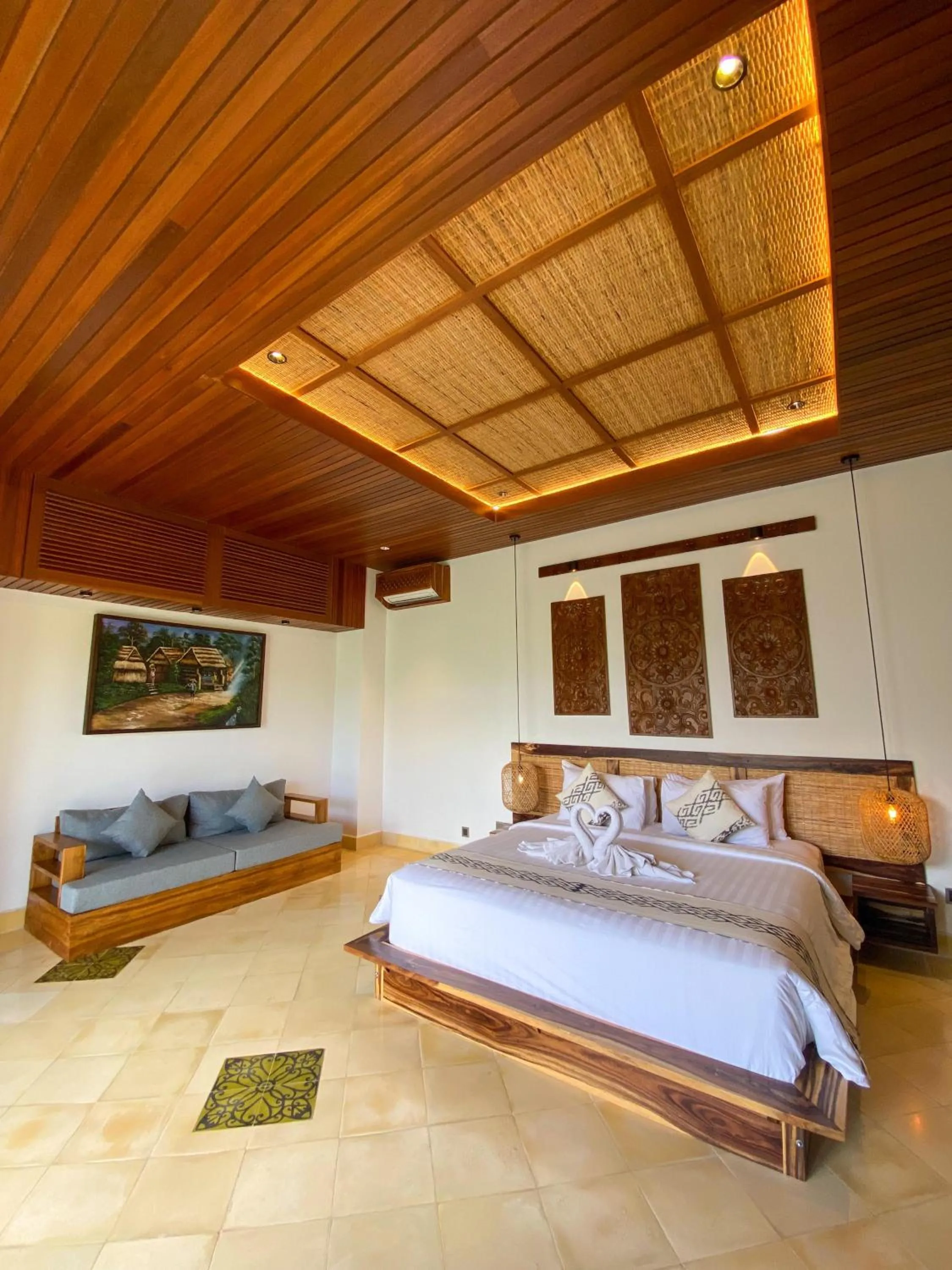 Bedroom, Bed in Abian Ayu Villa