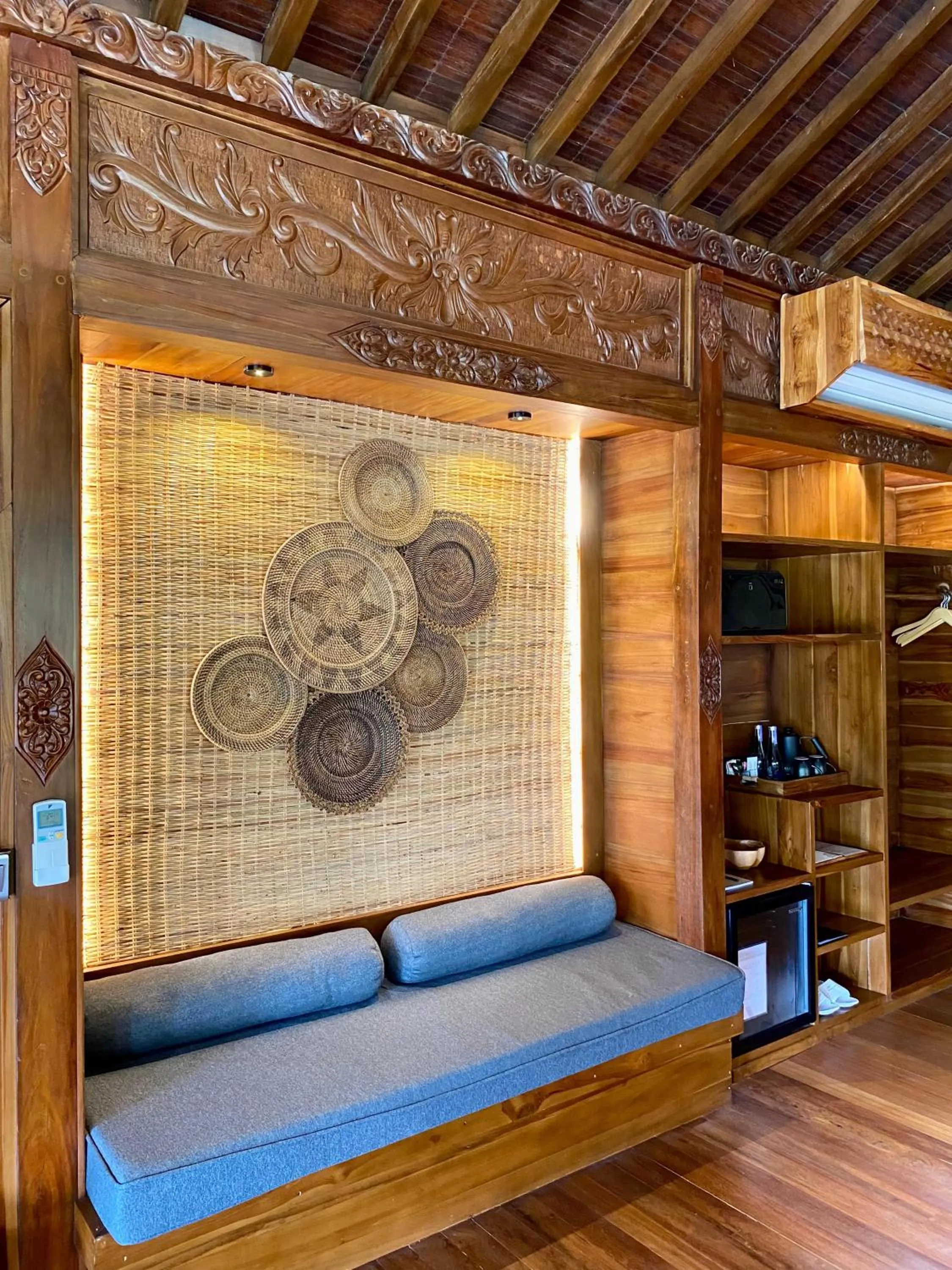 Decorative detail in Abian Ayu Villa