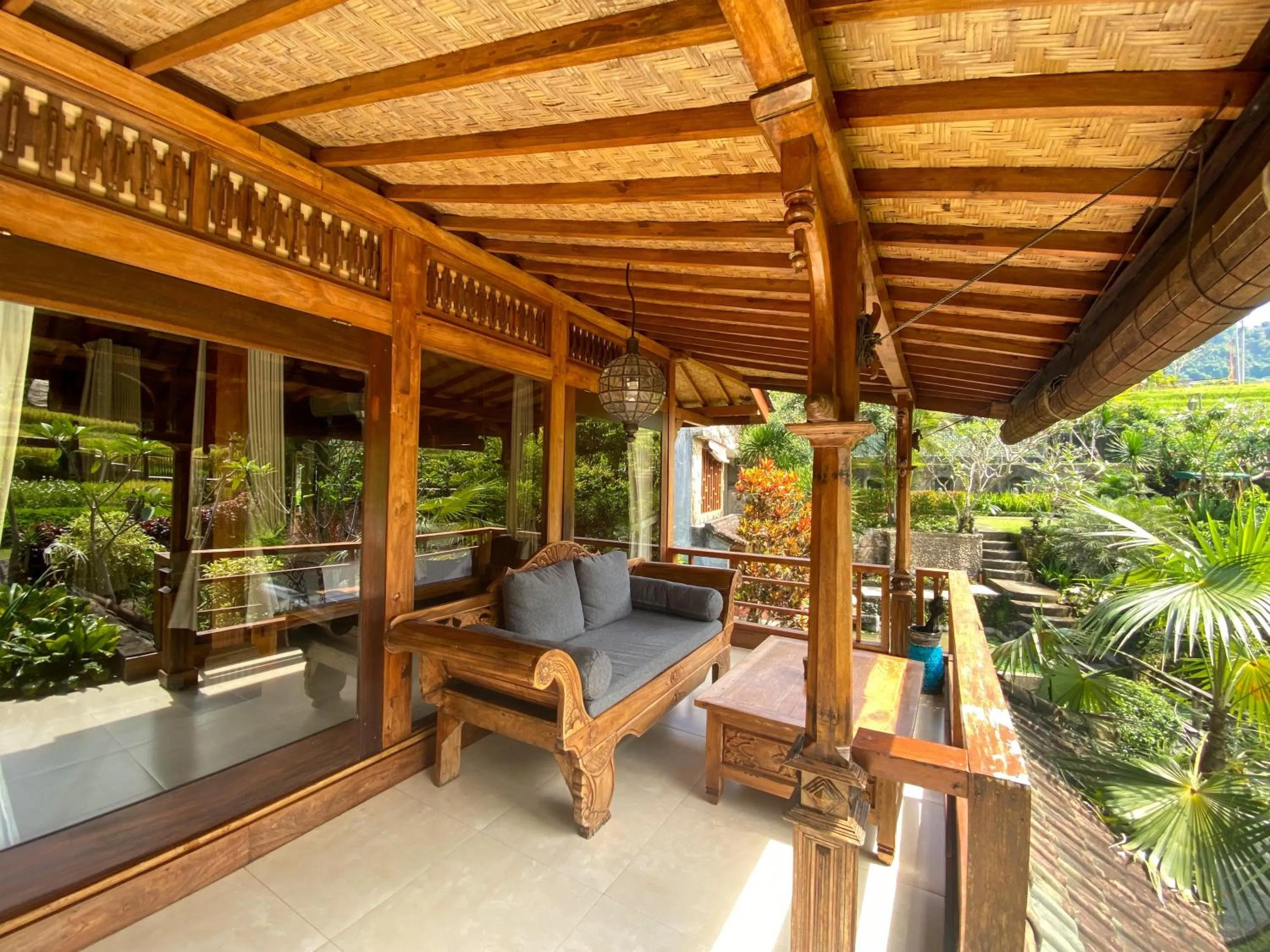 Balcony/Terrace in Abian Ayu Villa