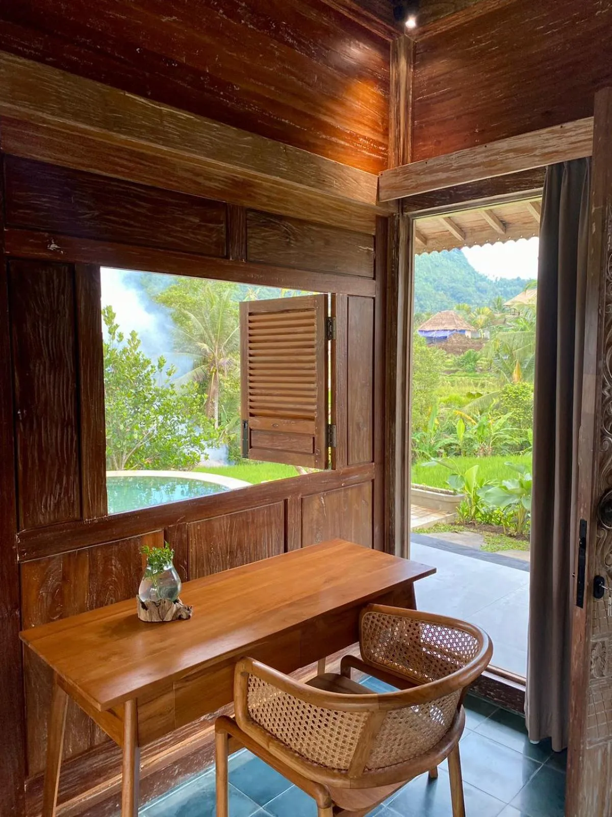 Seating area in Abian Ayu Villa