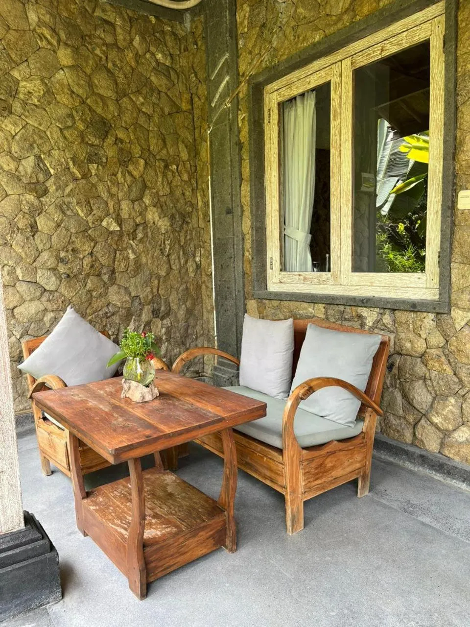 Balcony/Terrace in Abian Ayu Villa