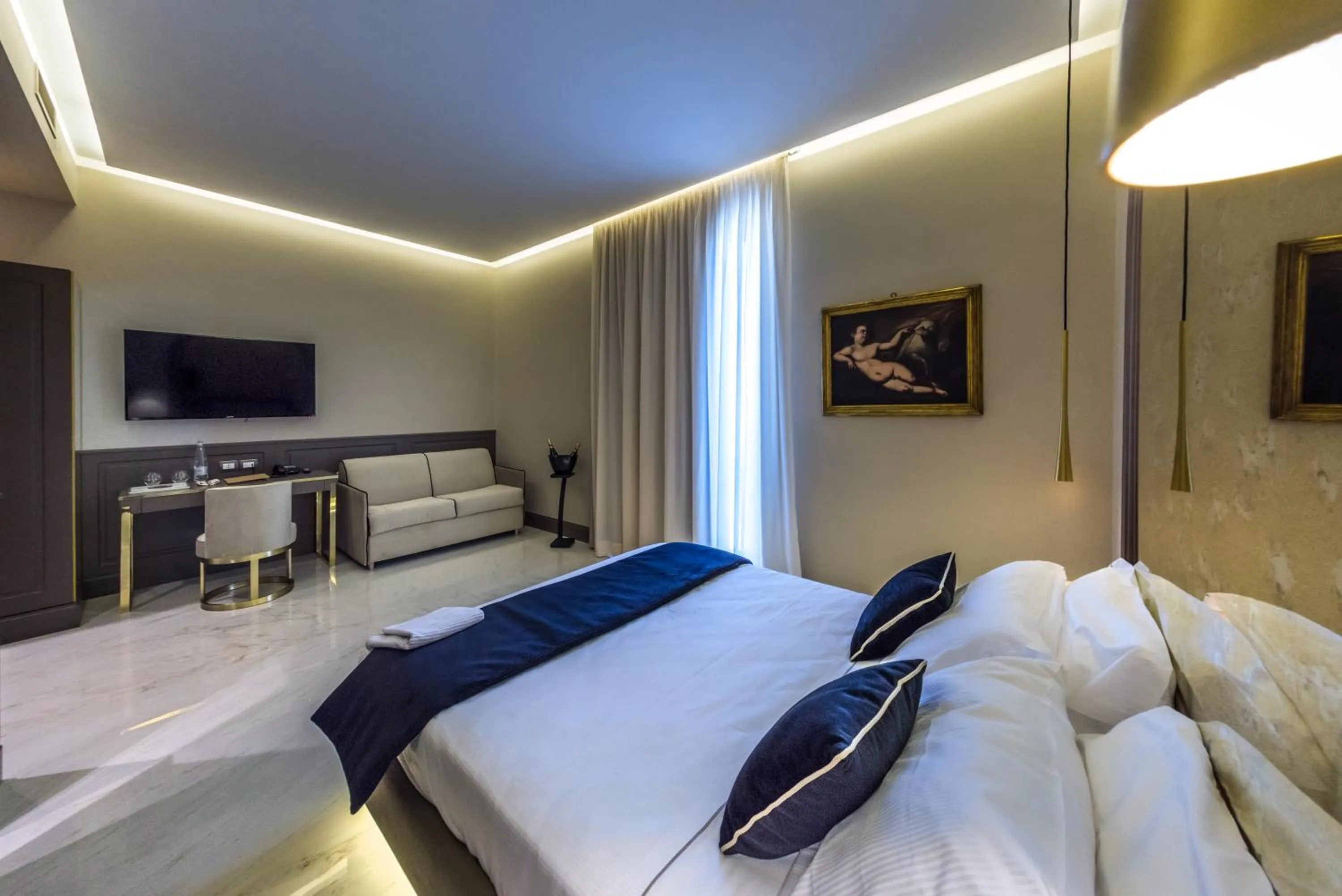 Photo of the whole room, Bed in Relais San Severo