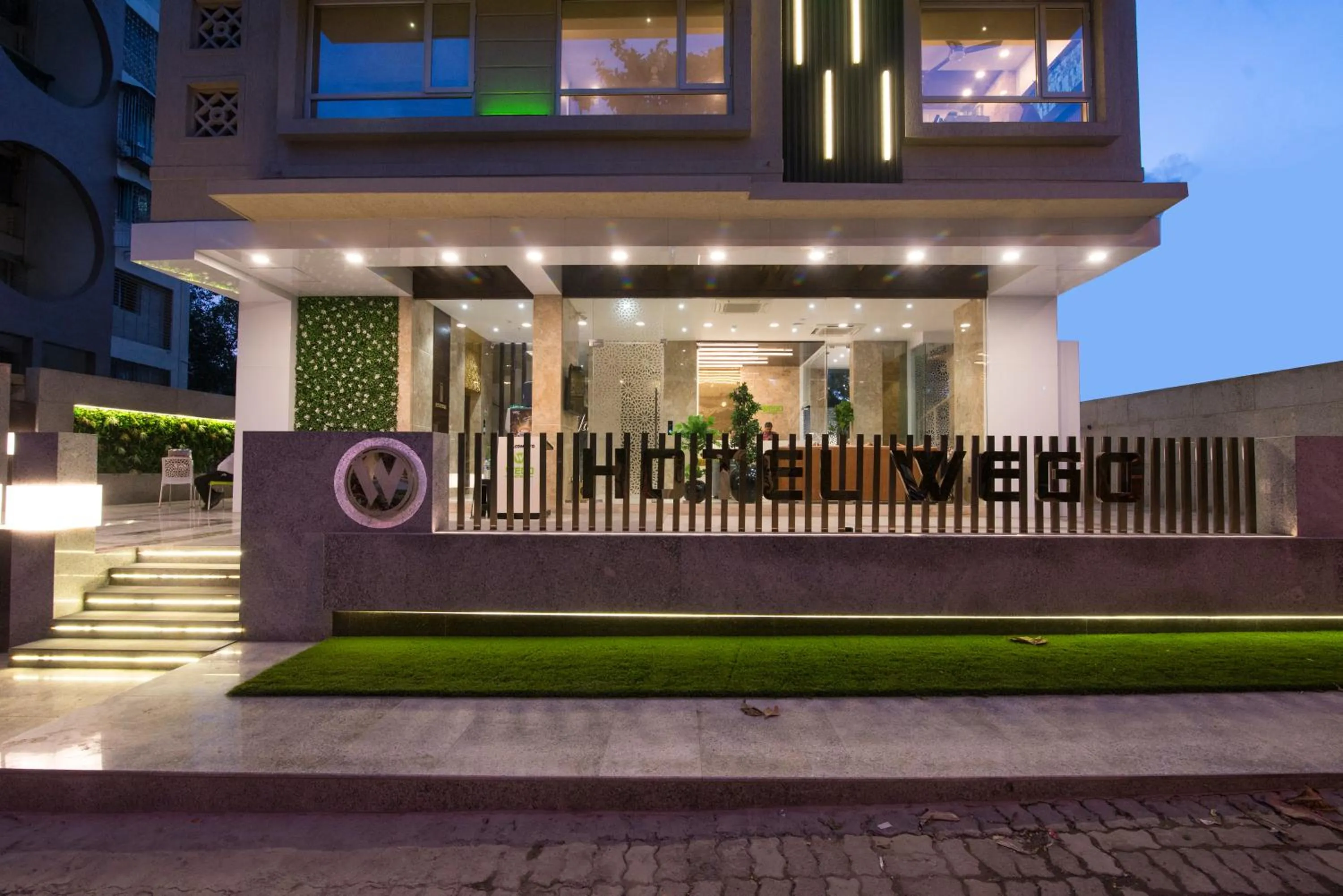 Facade/entrance in Hotel Wego