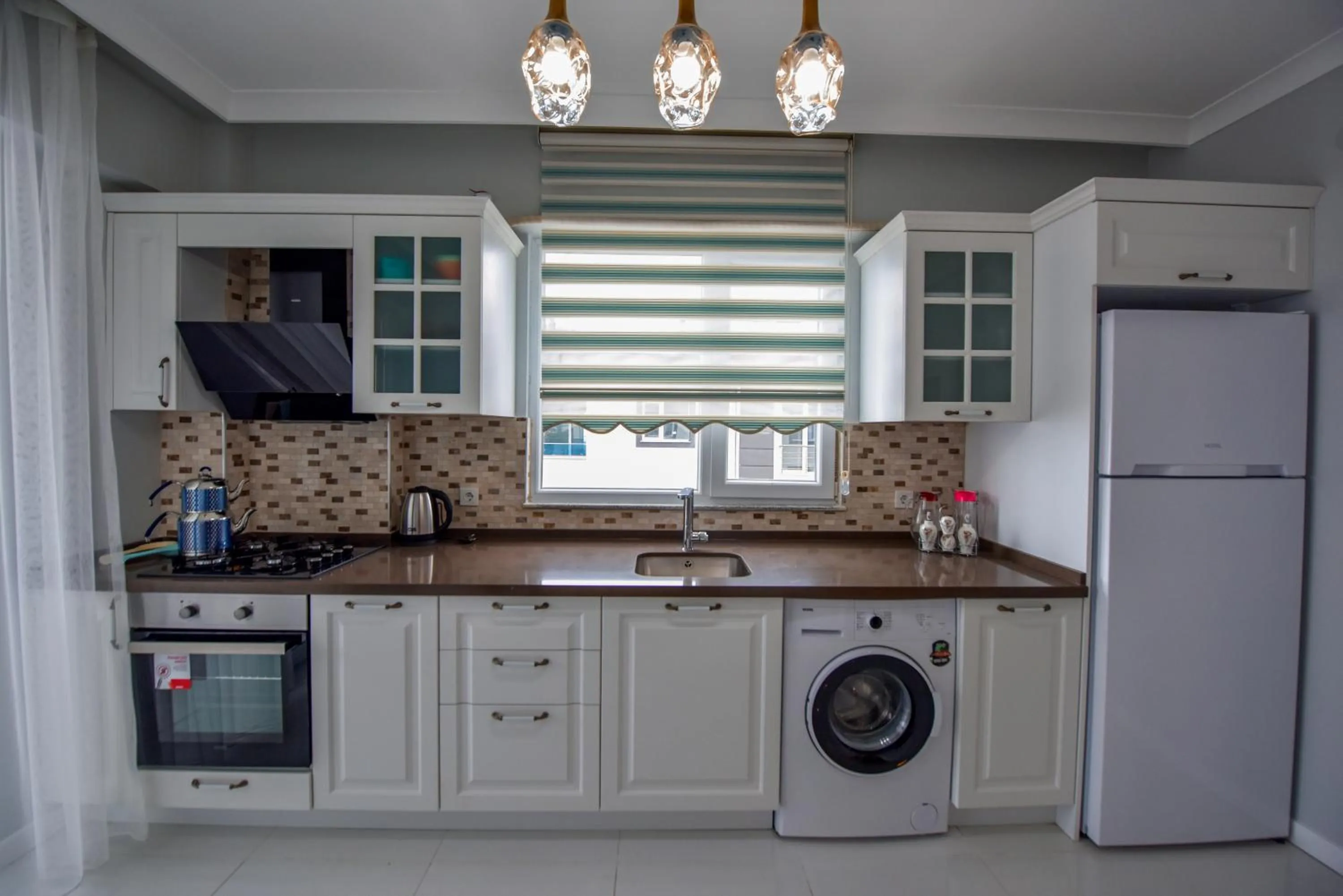 Kitchen or kitchenette in BAHAR RESIDENCE