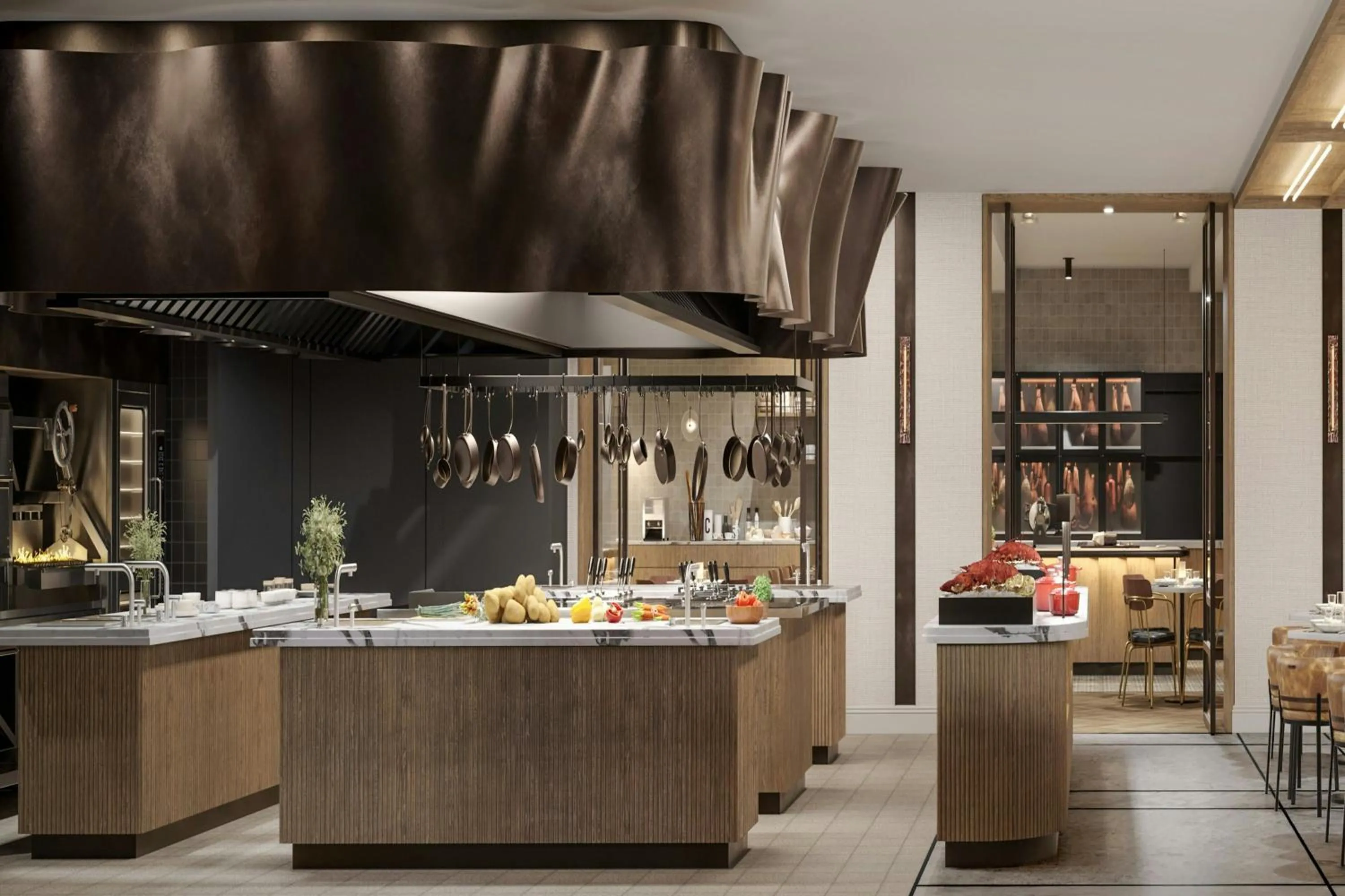 Kitchen or kitchenette in Sheraton Grand Sydney Hyde Park