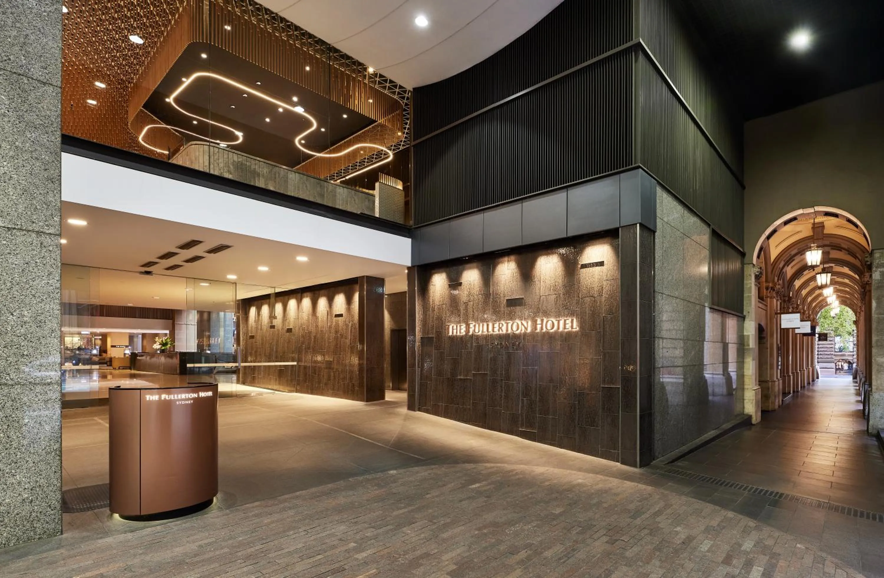 Property building in The Fullerton Hotel Sydney