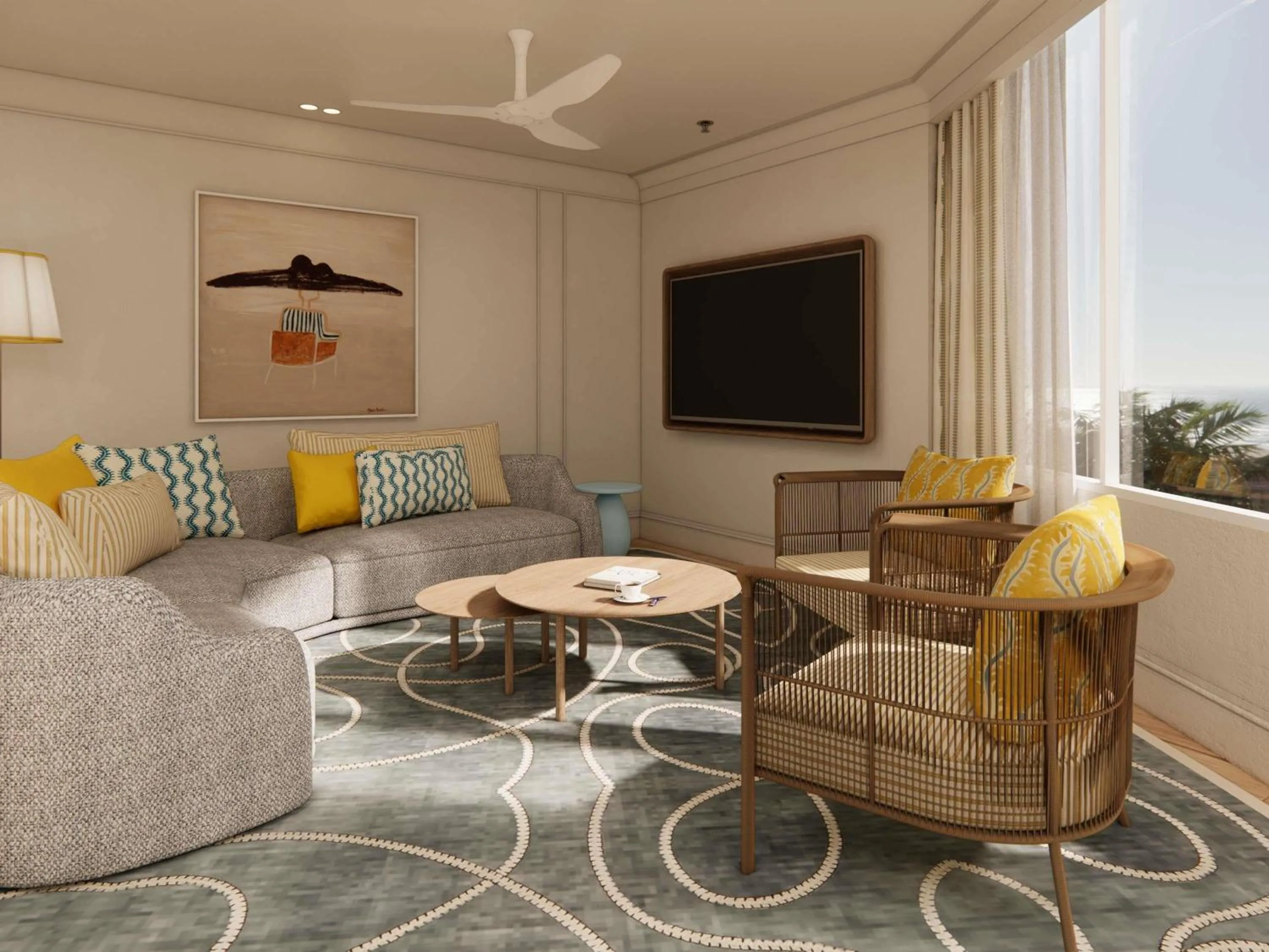 Bedroom in Sofitel Noosa Pacific Resort