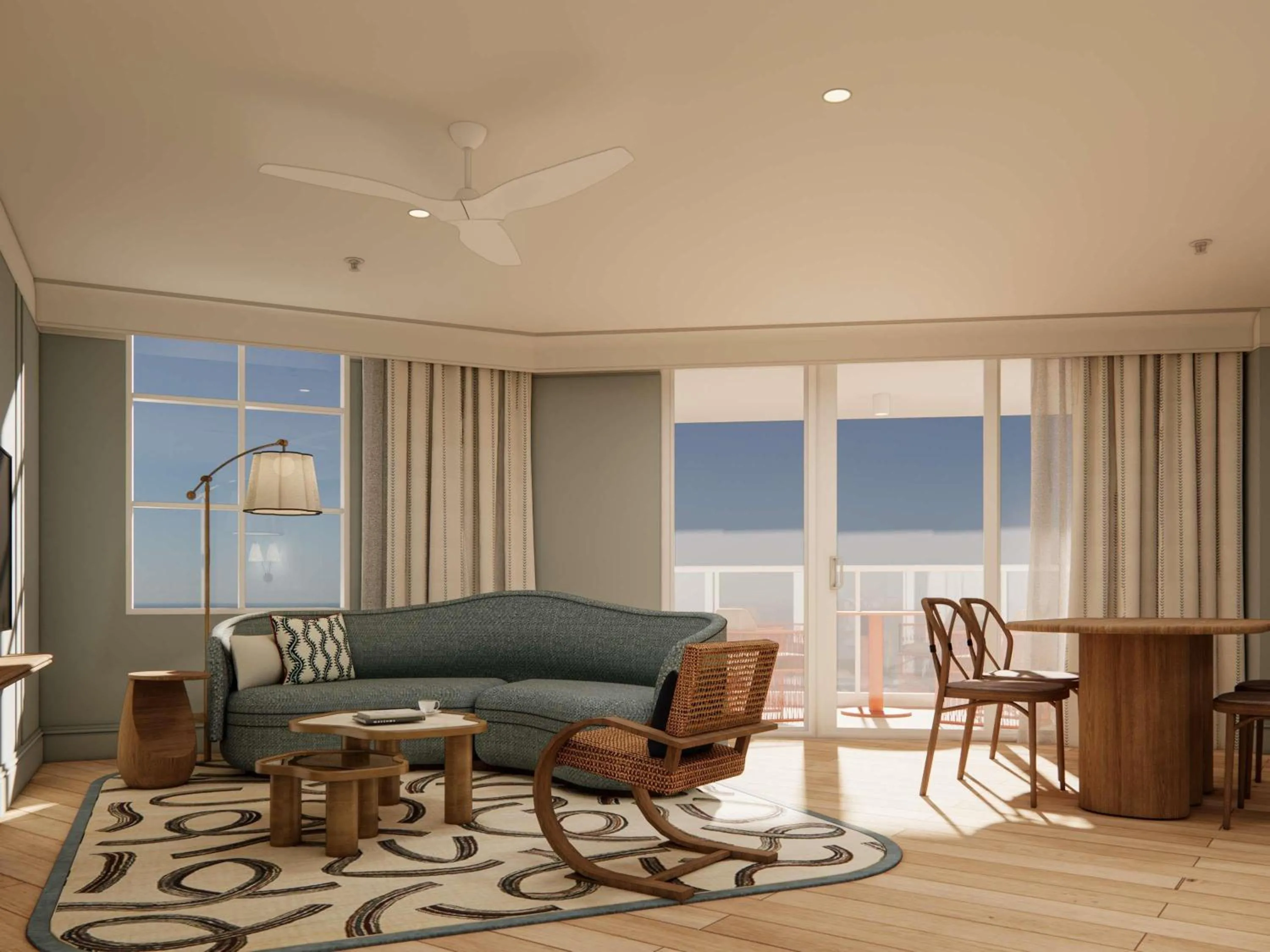 Bedroom in Sofitel Noosa Pacific Resort