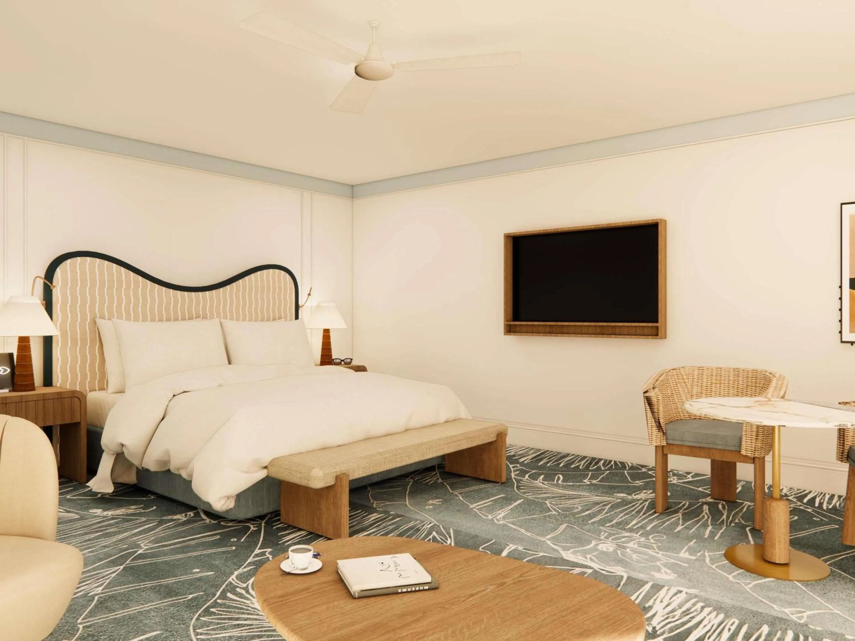 Bedroom, Bed in Sofitel Noosa Pacific Resort