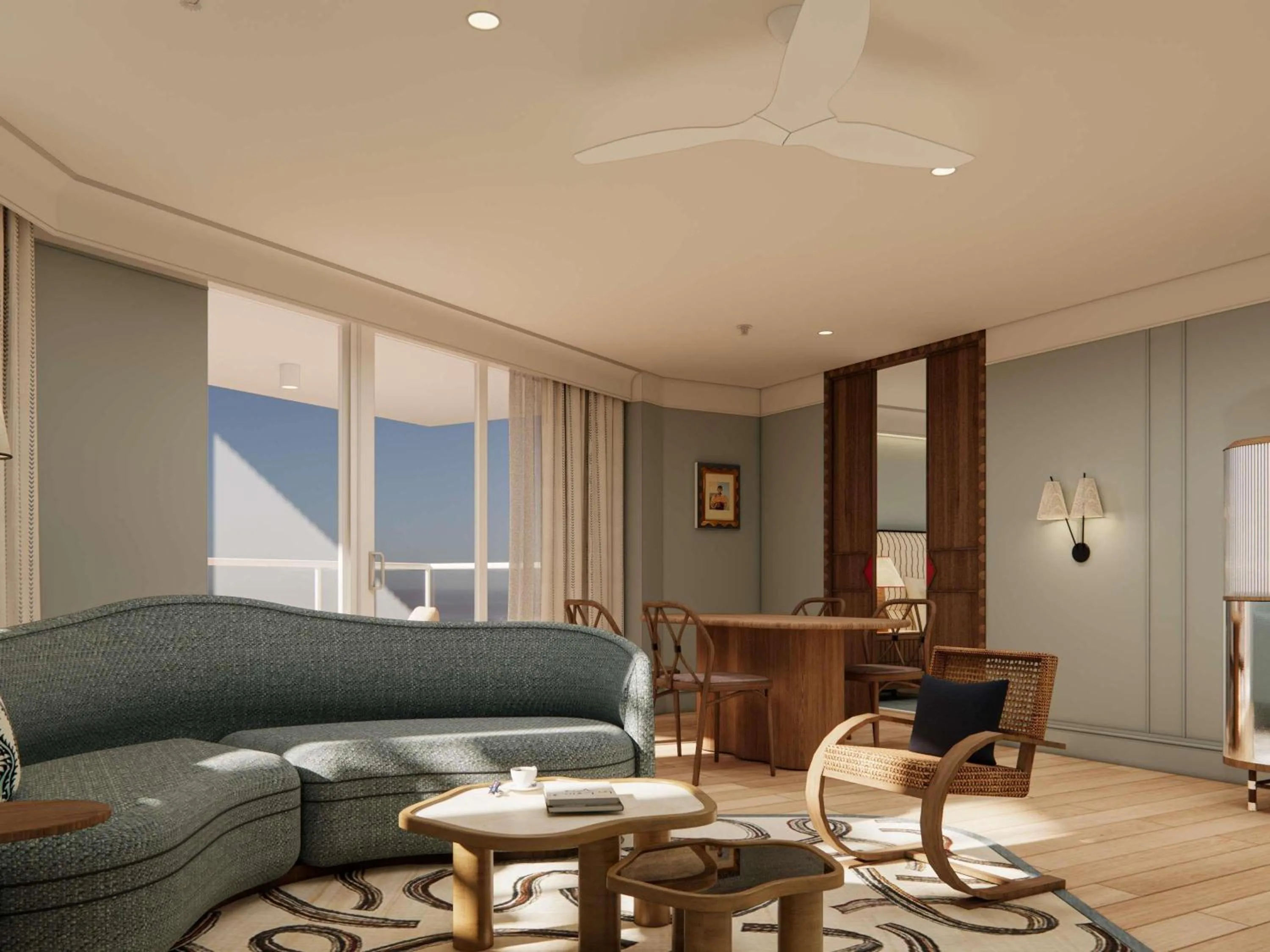 Bedroom in Sofitel Noosa Pacific Resort