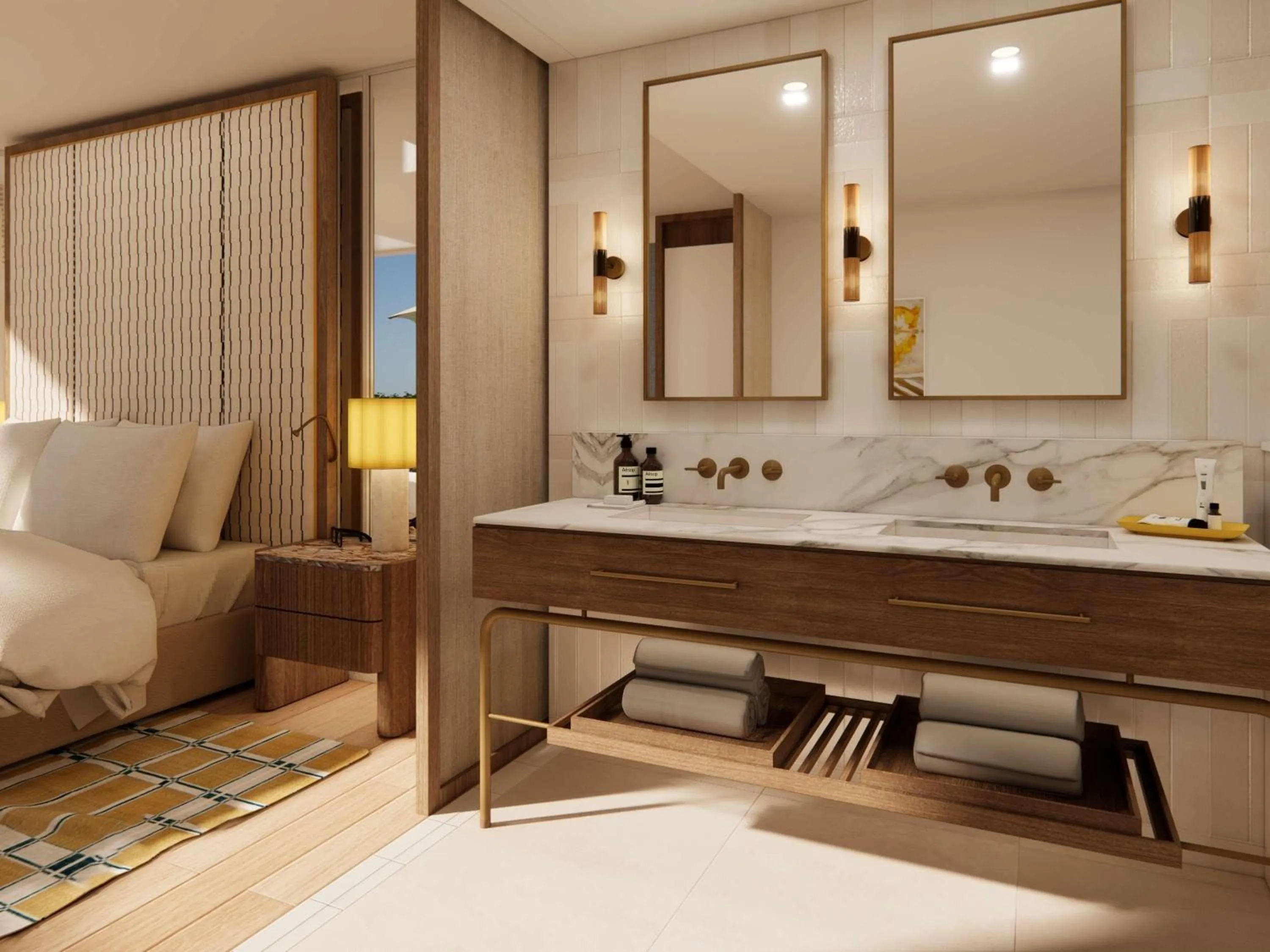 Bedroom in Sofitel Noosa Pacific Resort