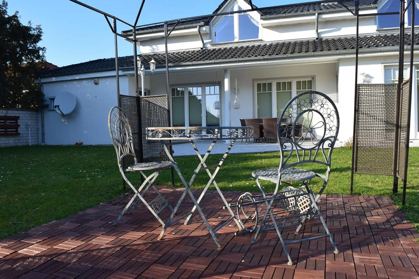 Garden in Gästehaus Barese