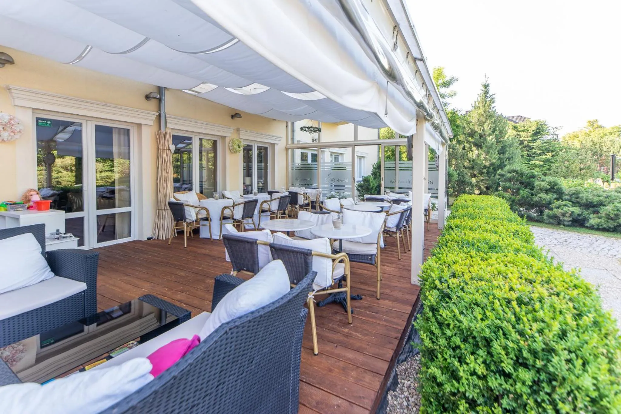 Patio in Pensjonat Zenit