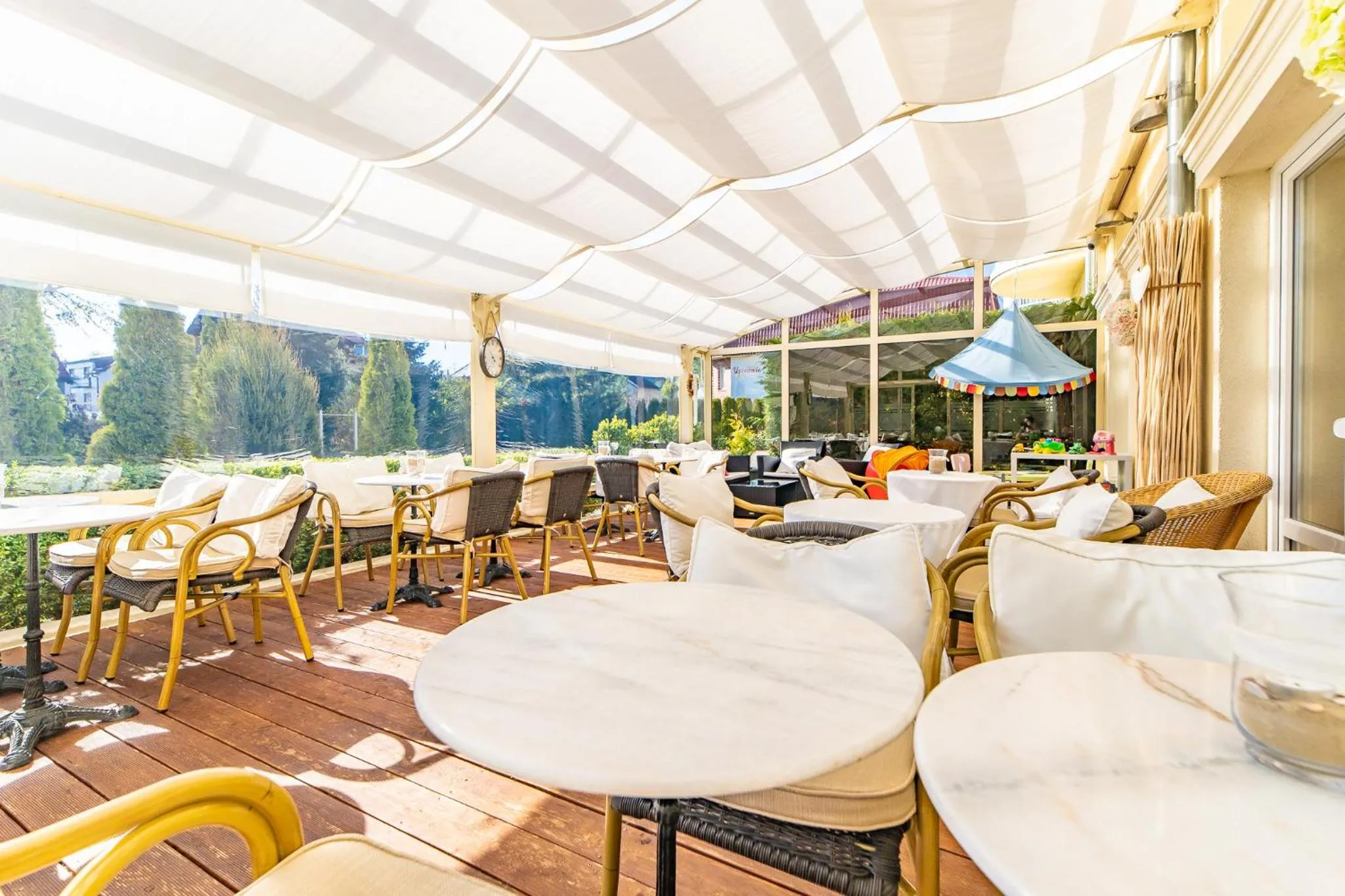 Patio in Pensjonat Zenit