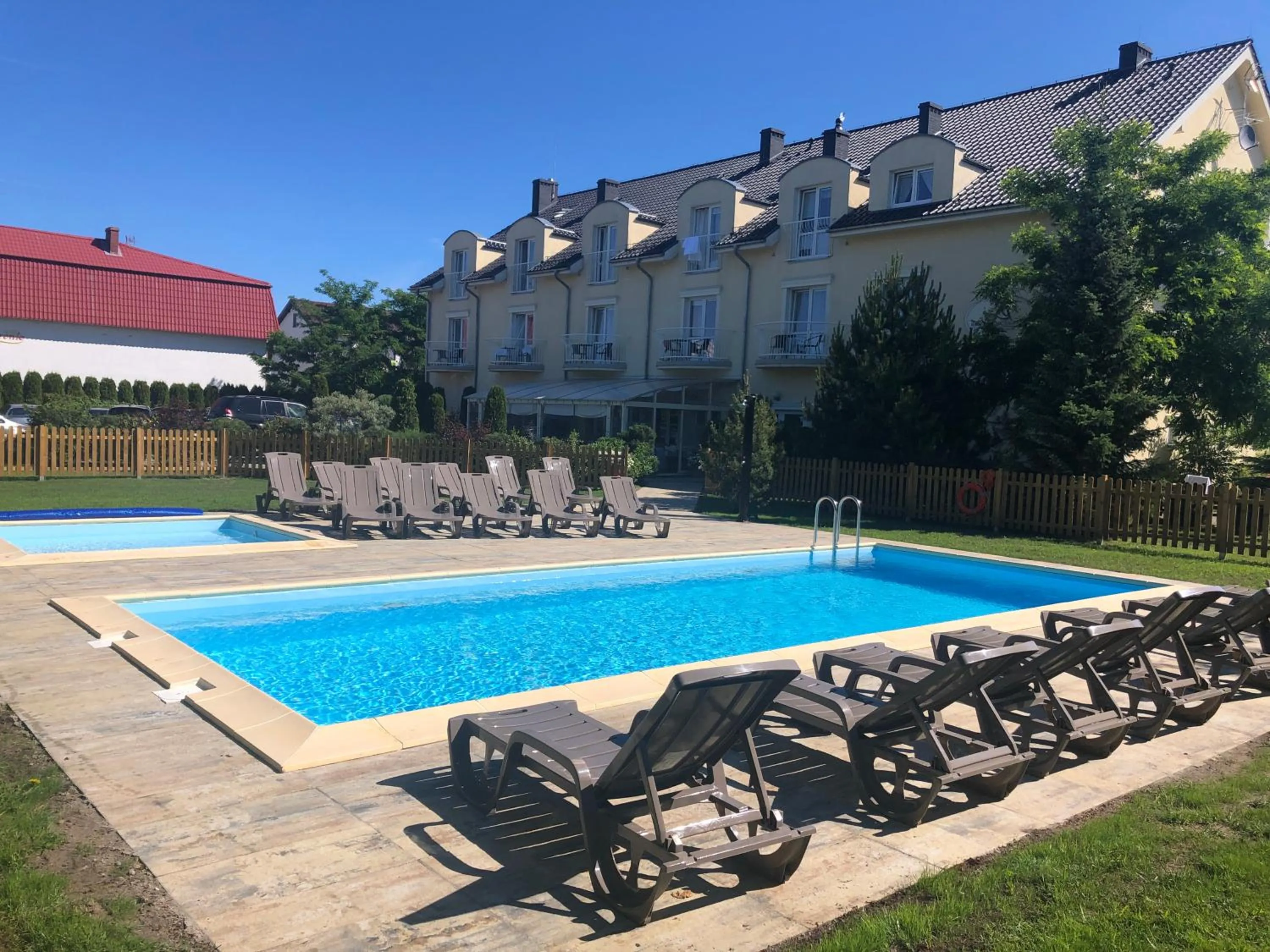 Swimming pool in Pensjonat Zenit