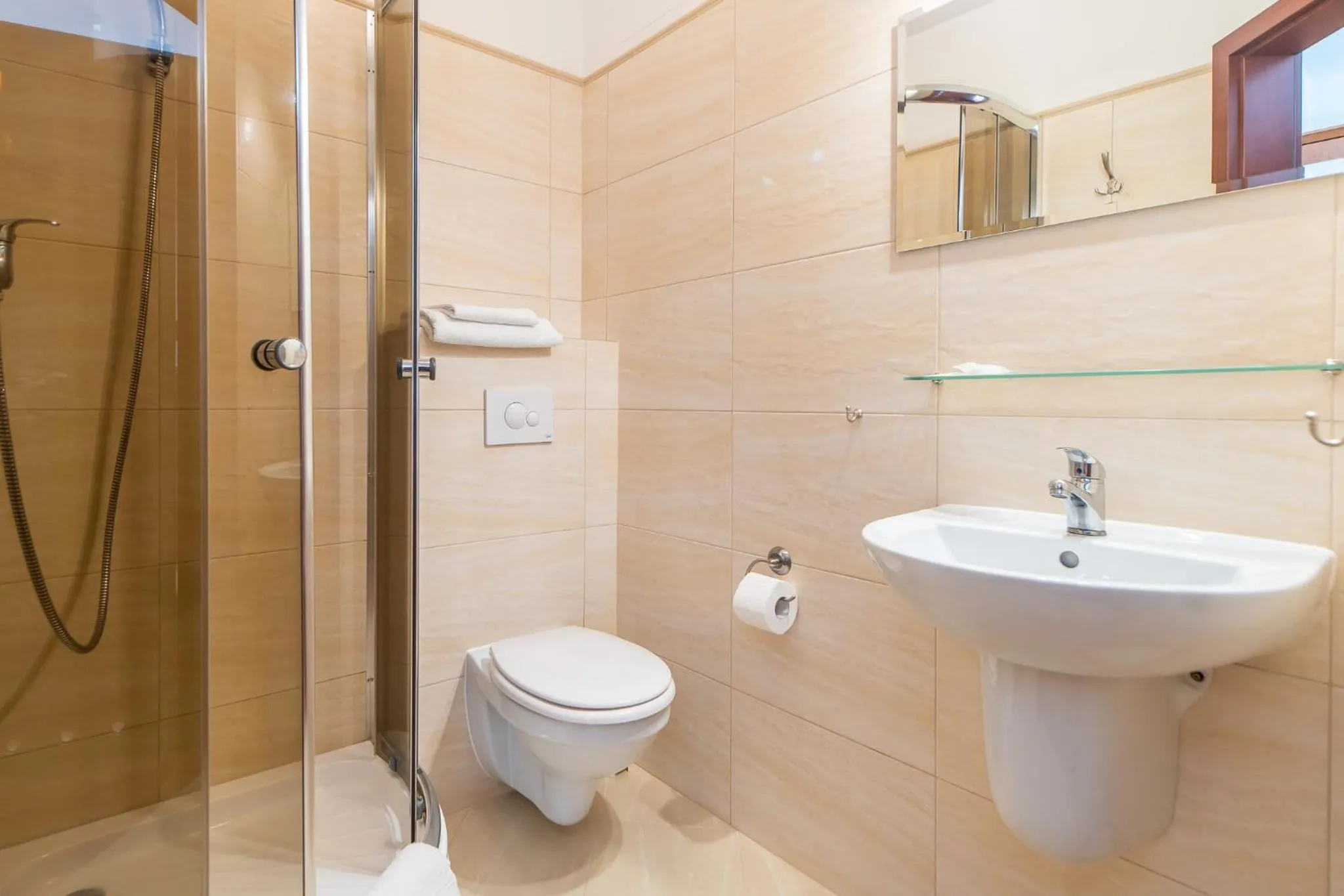 Shower in Pensjonat Zenit