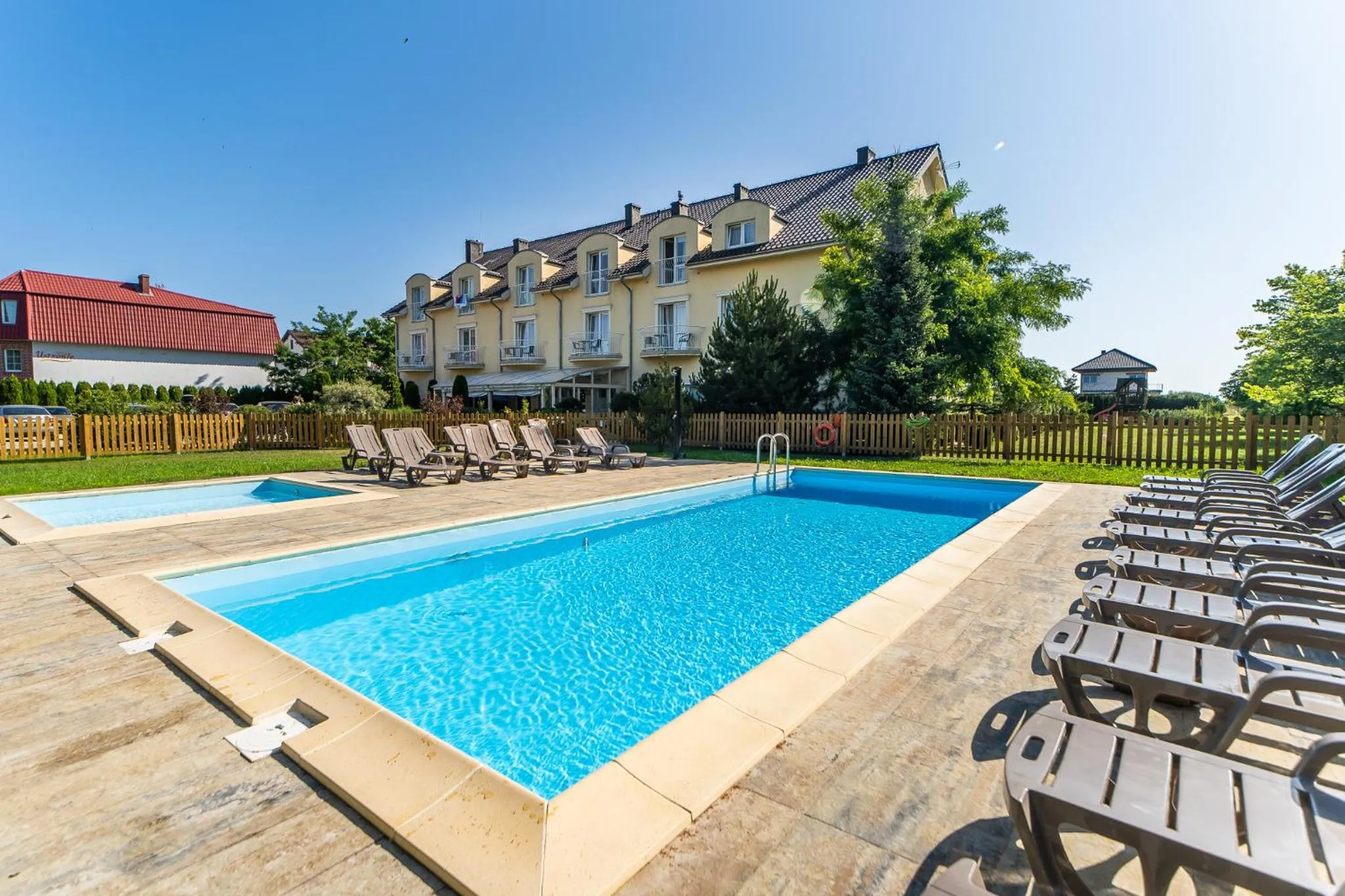 Swimming pool in Pensjonat Zenit