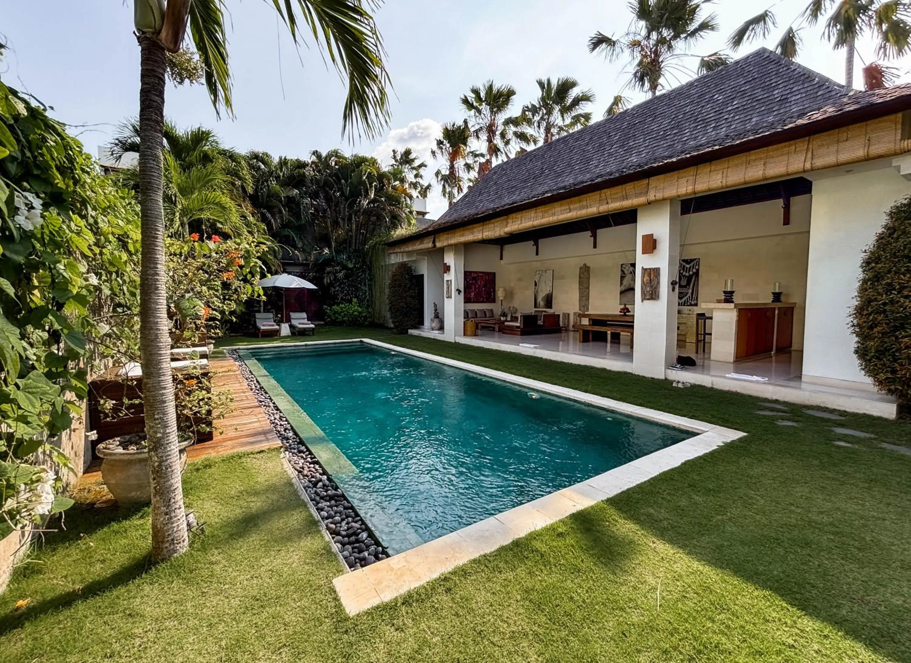 Property building in Villa Chocolat Seminyak