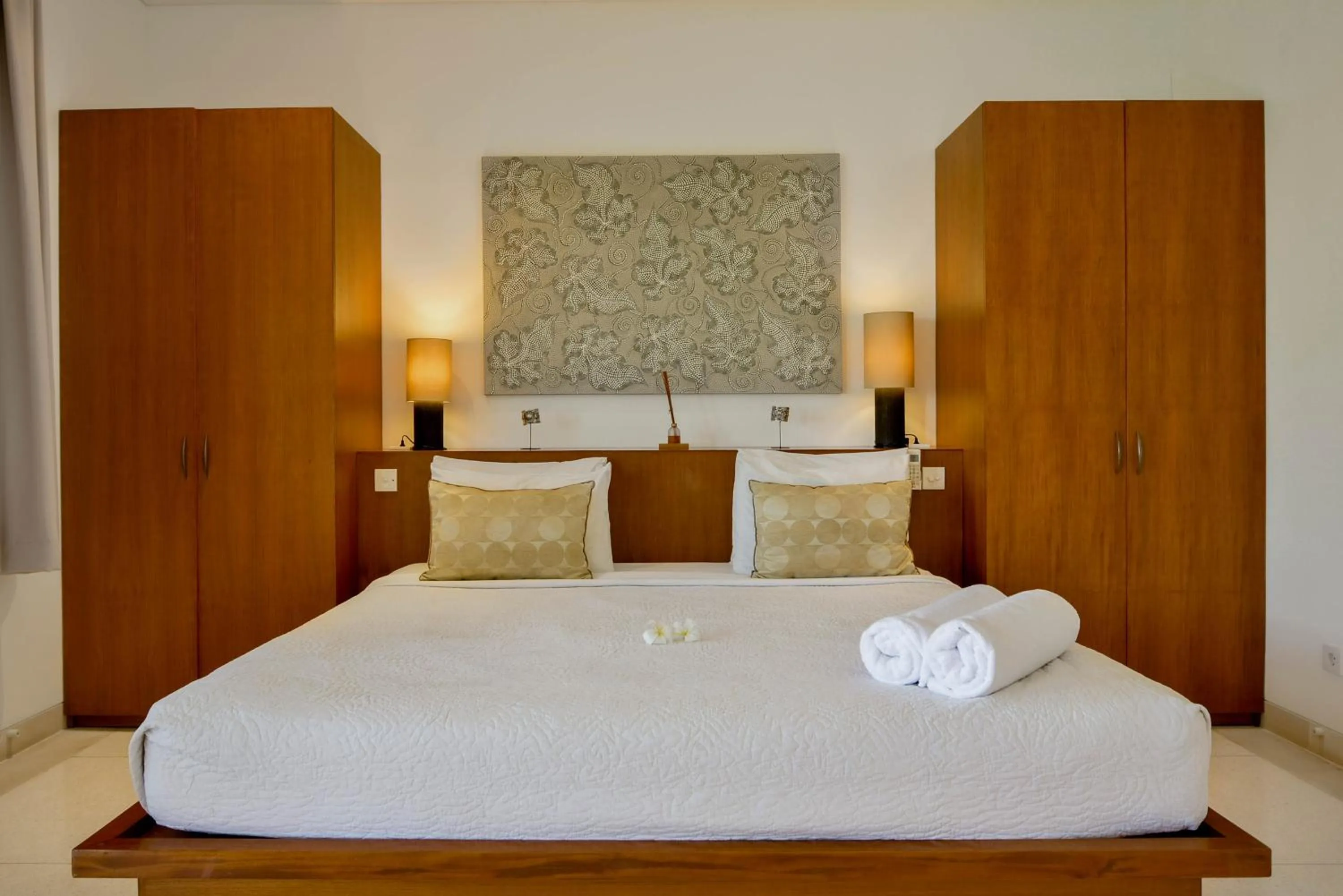 Bed in Villa Chocolat Seminyak