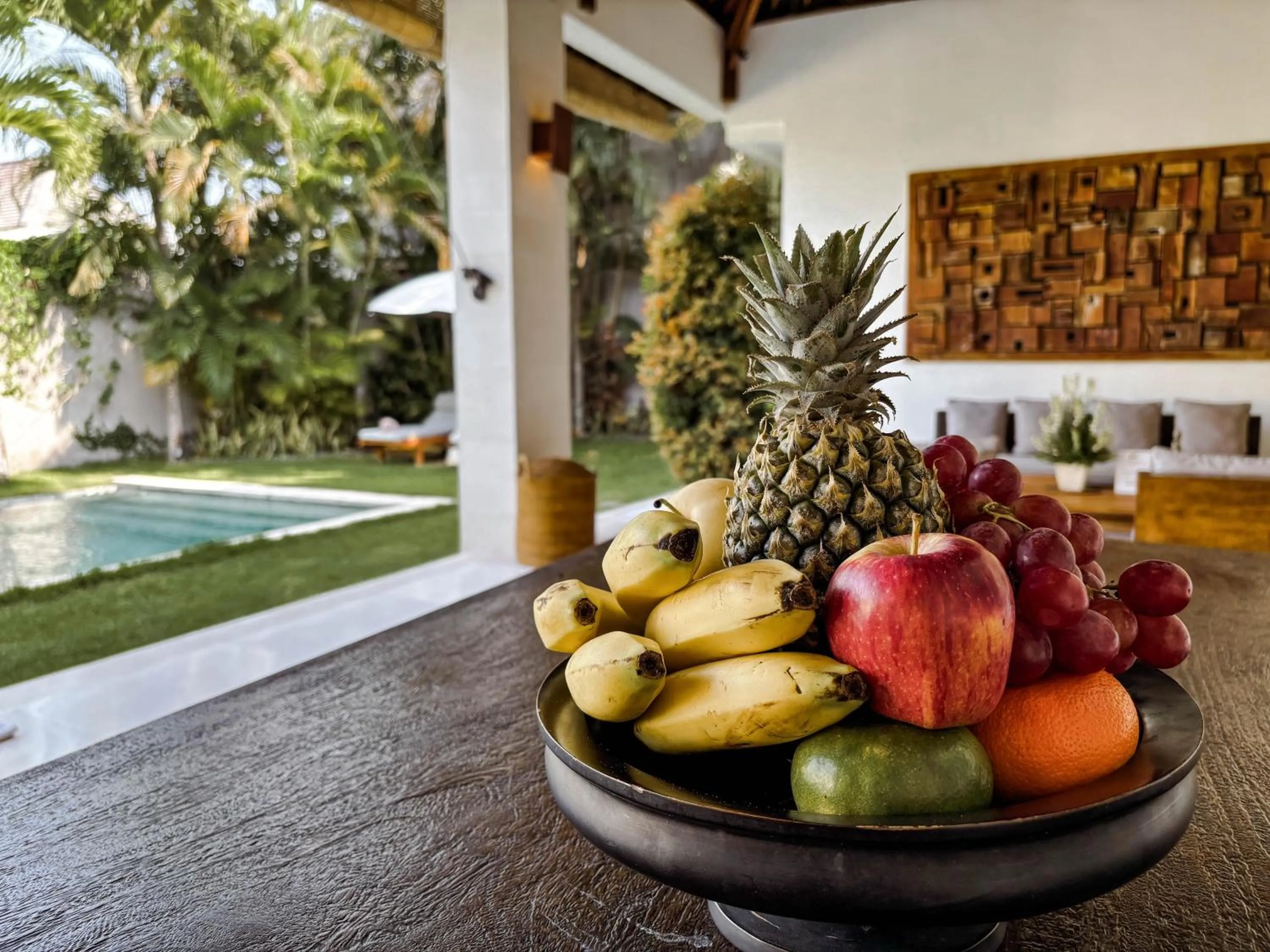 Garden in Villa Chocolat Seminyak