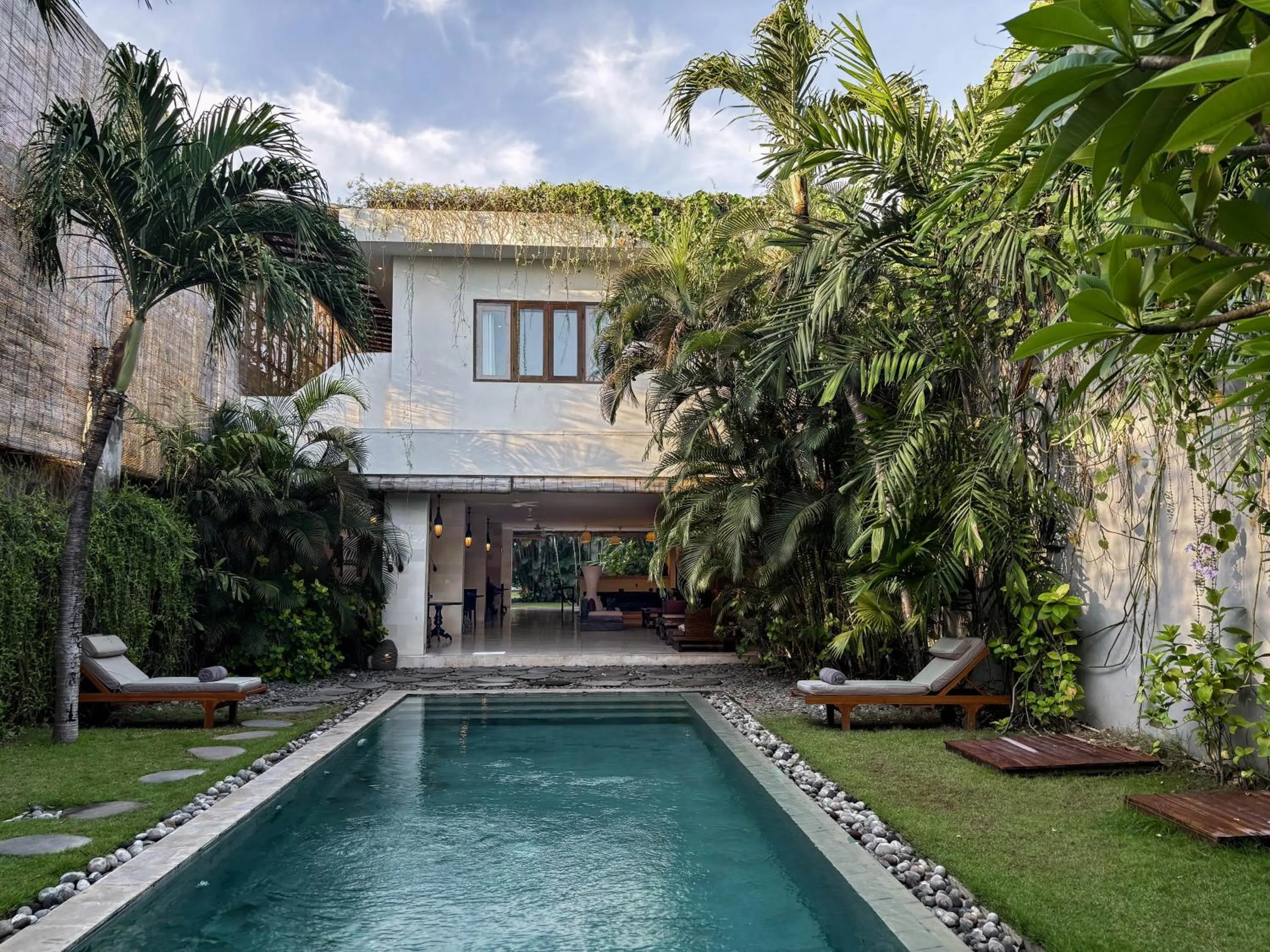 Property building in Villa Chocolat Seminyak