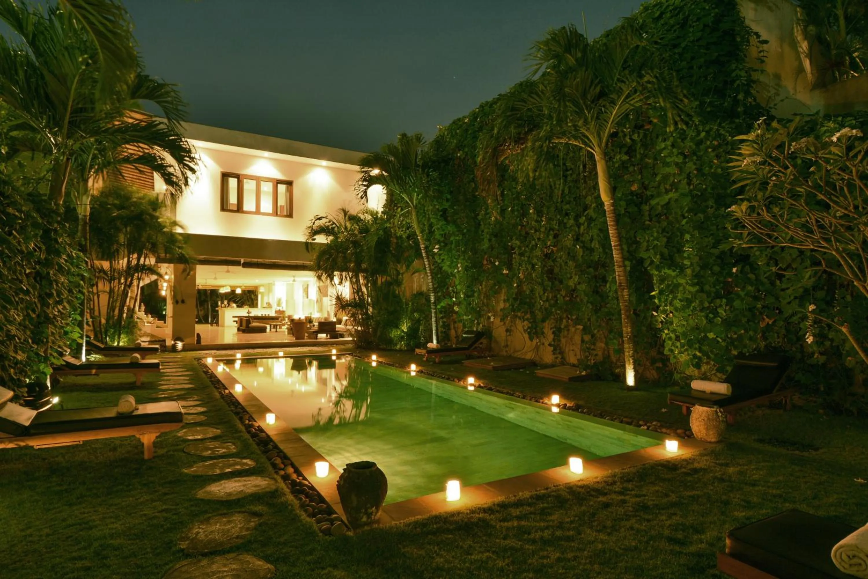 Property building in Villa Chocolat Seminyak