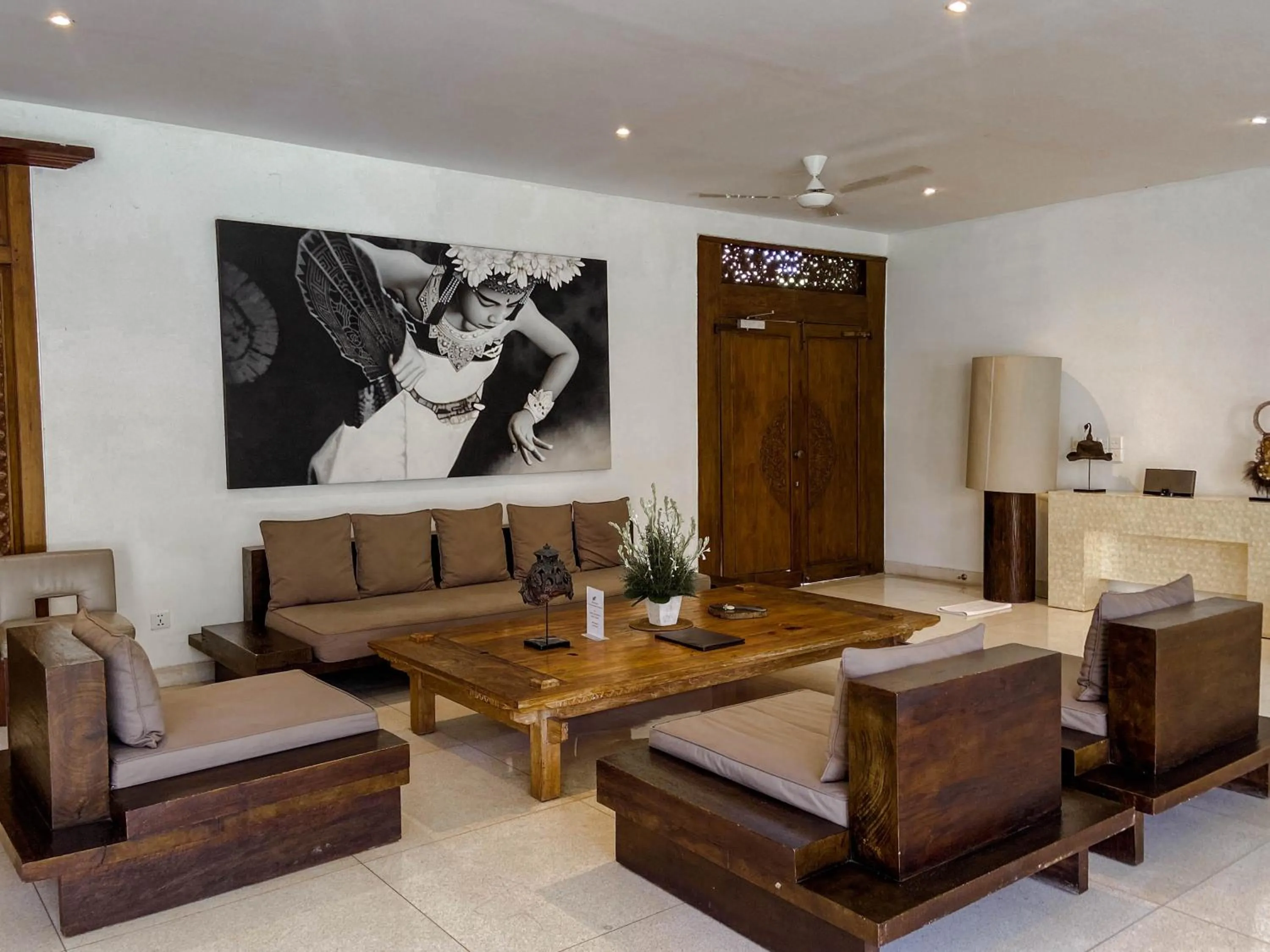 Living room in Villa Chocolat Seminyak