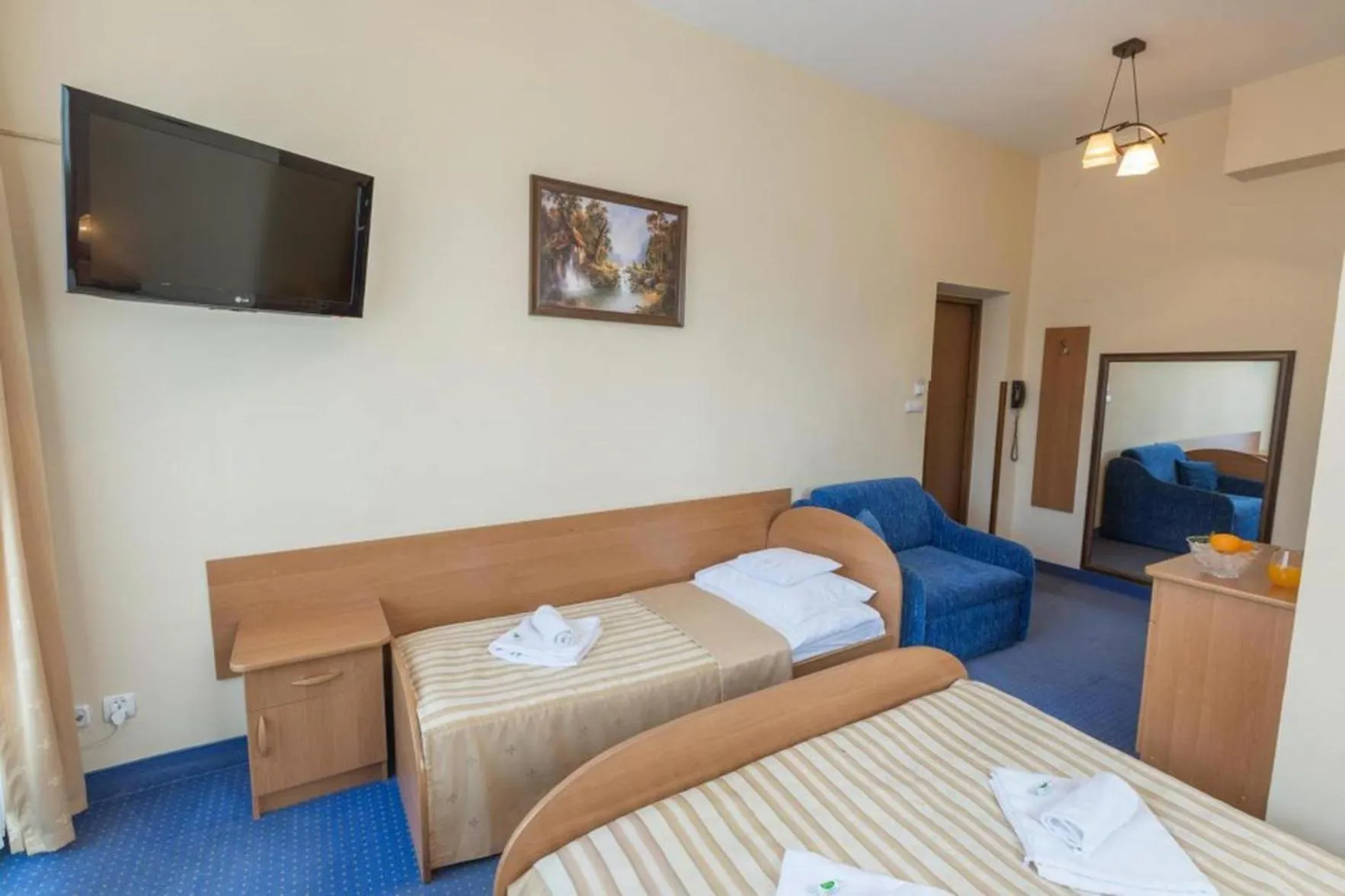 Bed in Ośrodek FIAN Zakopane - noclegi i konferencje w centrum