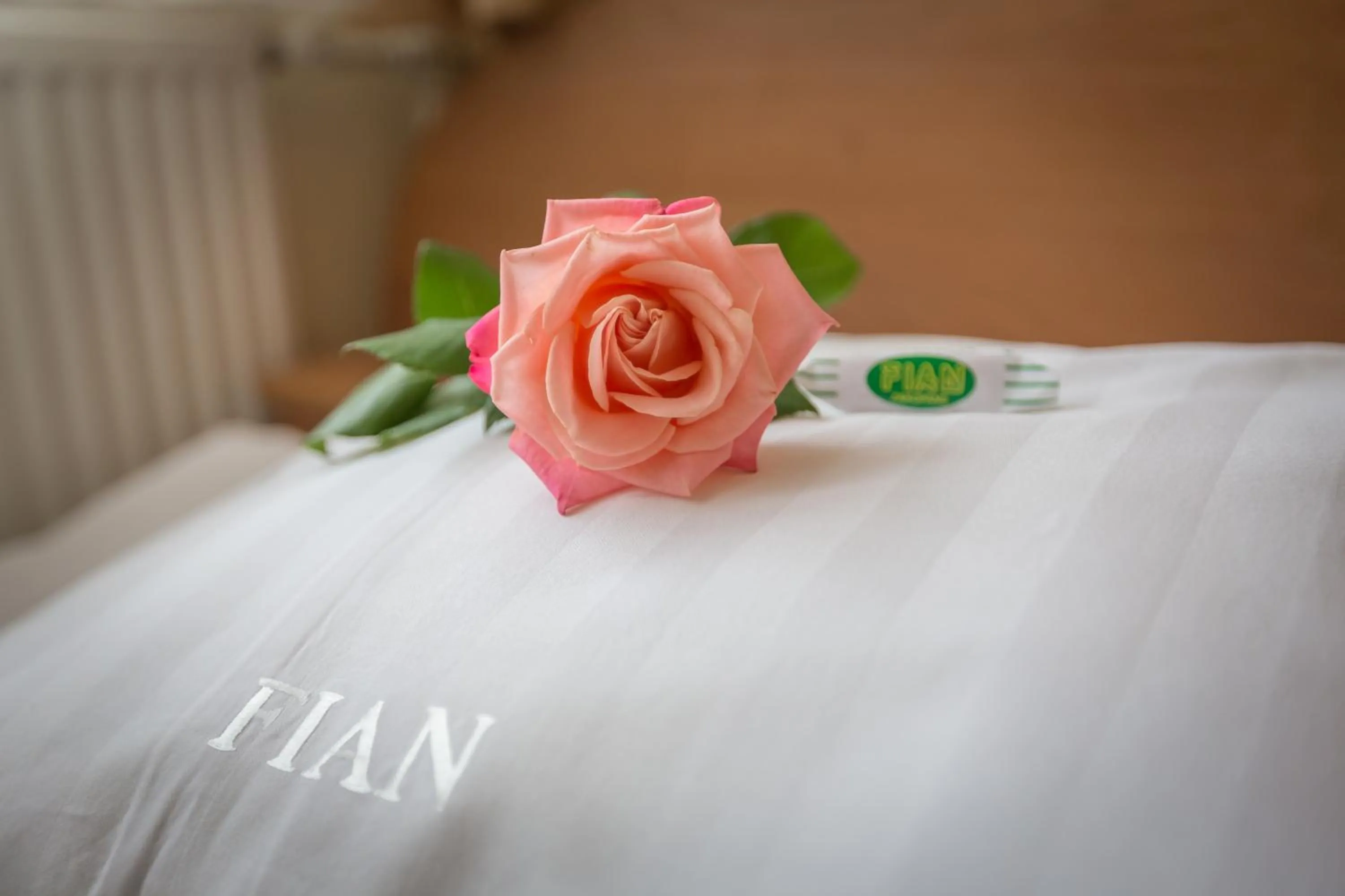 Decorative detail, Bed in Ośrodek FIAN Zakopane - noclegi i konferencje w centrum