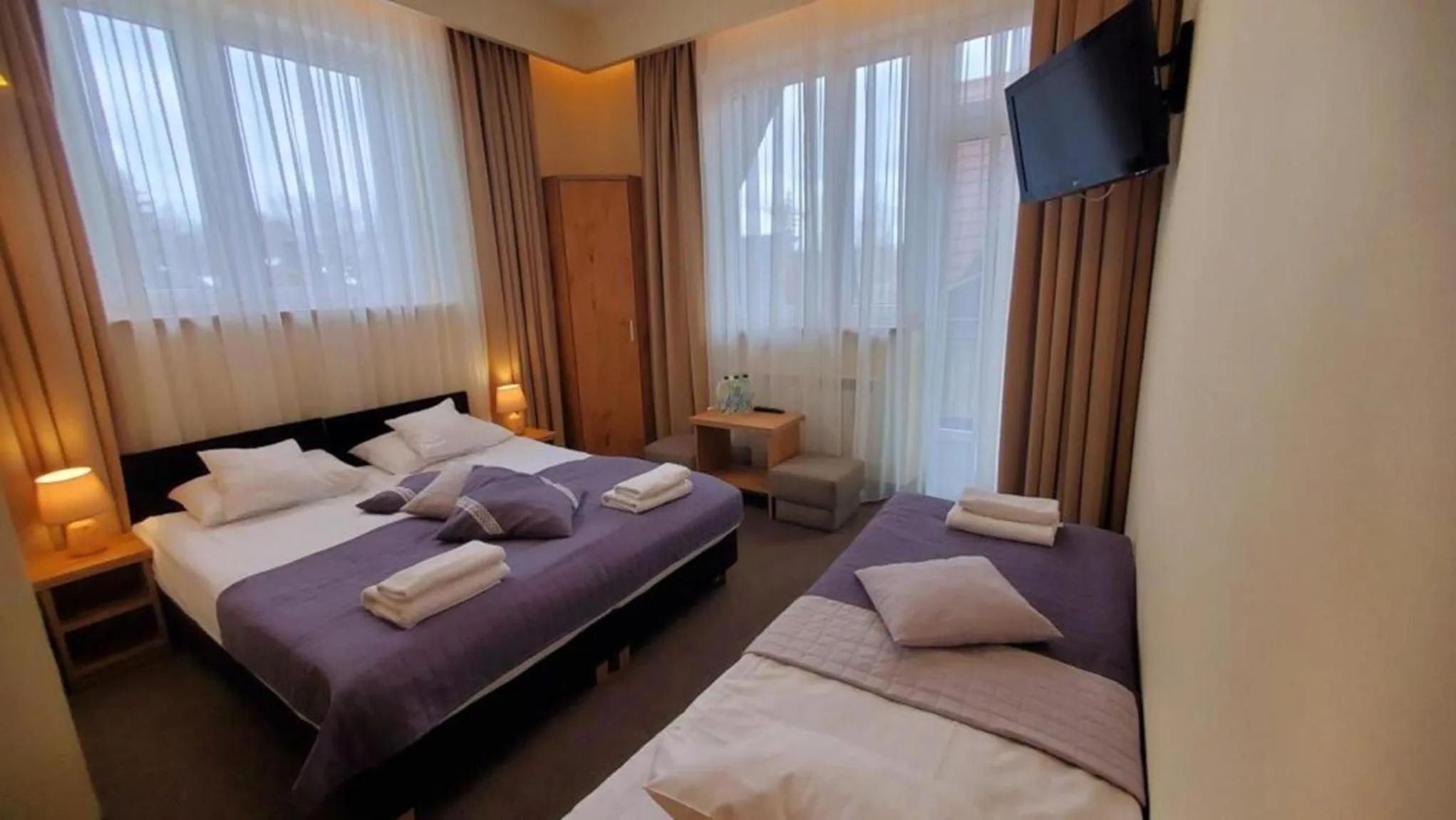 Bed in Ośrodek FIAN Zakopane - noclegi i konferencje w centrum