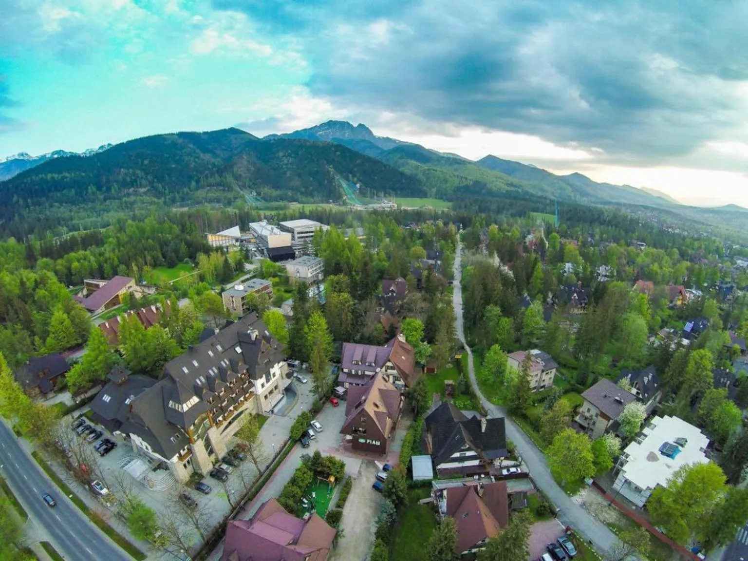 Property building in Ośrodek FIAN Zakopane - noclegi i konferencje w centrum
