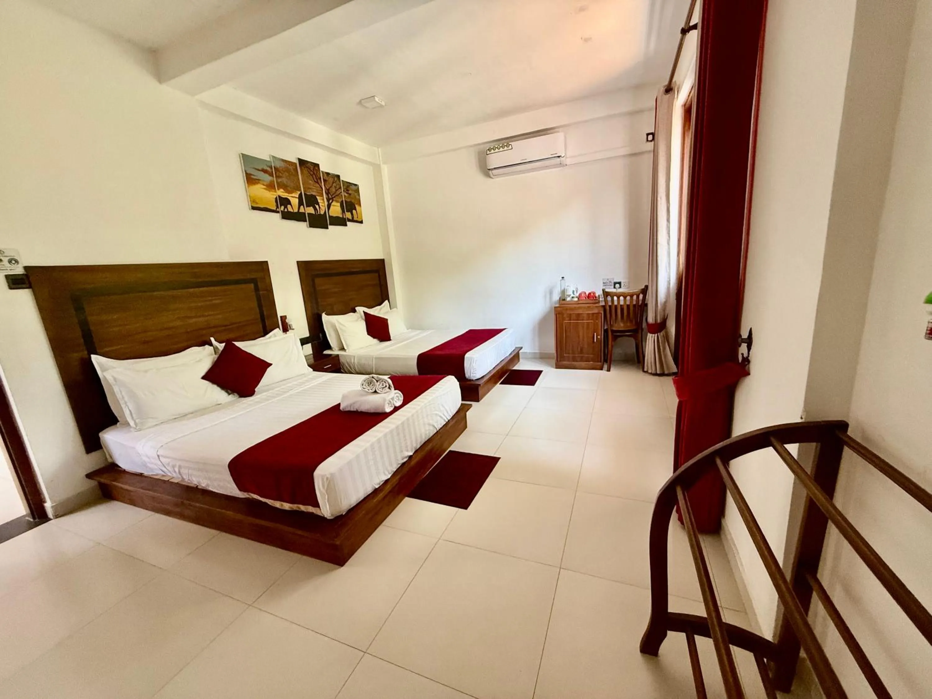 Bed in Divine Villa