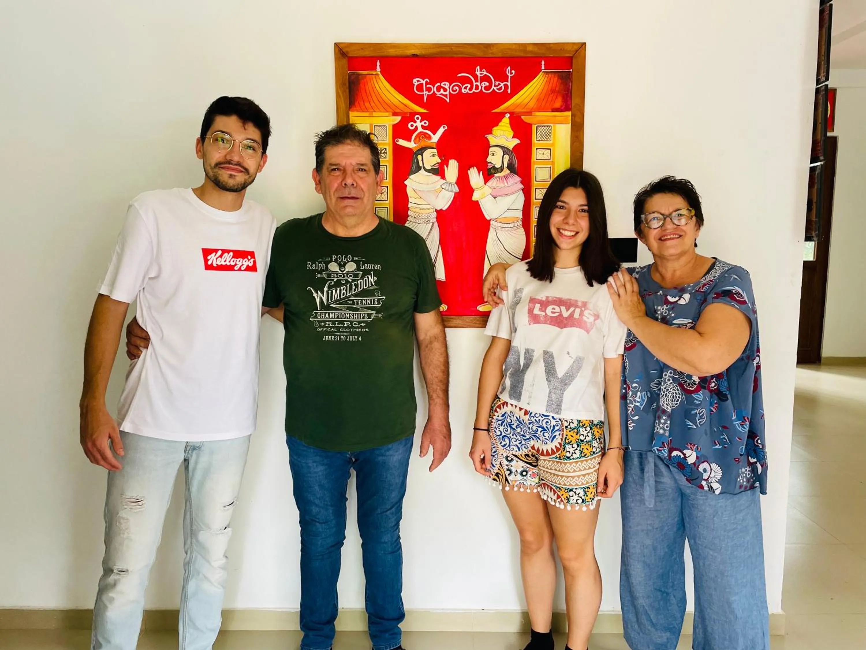 Guests in Divine Villa