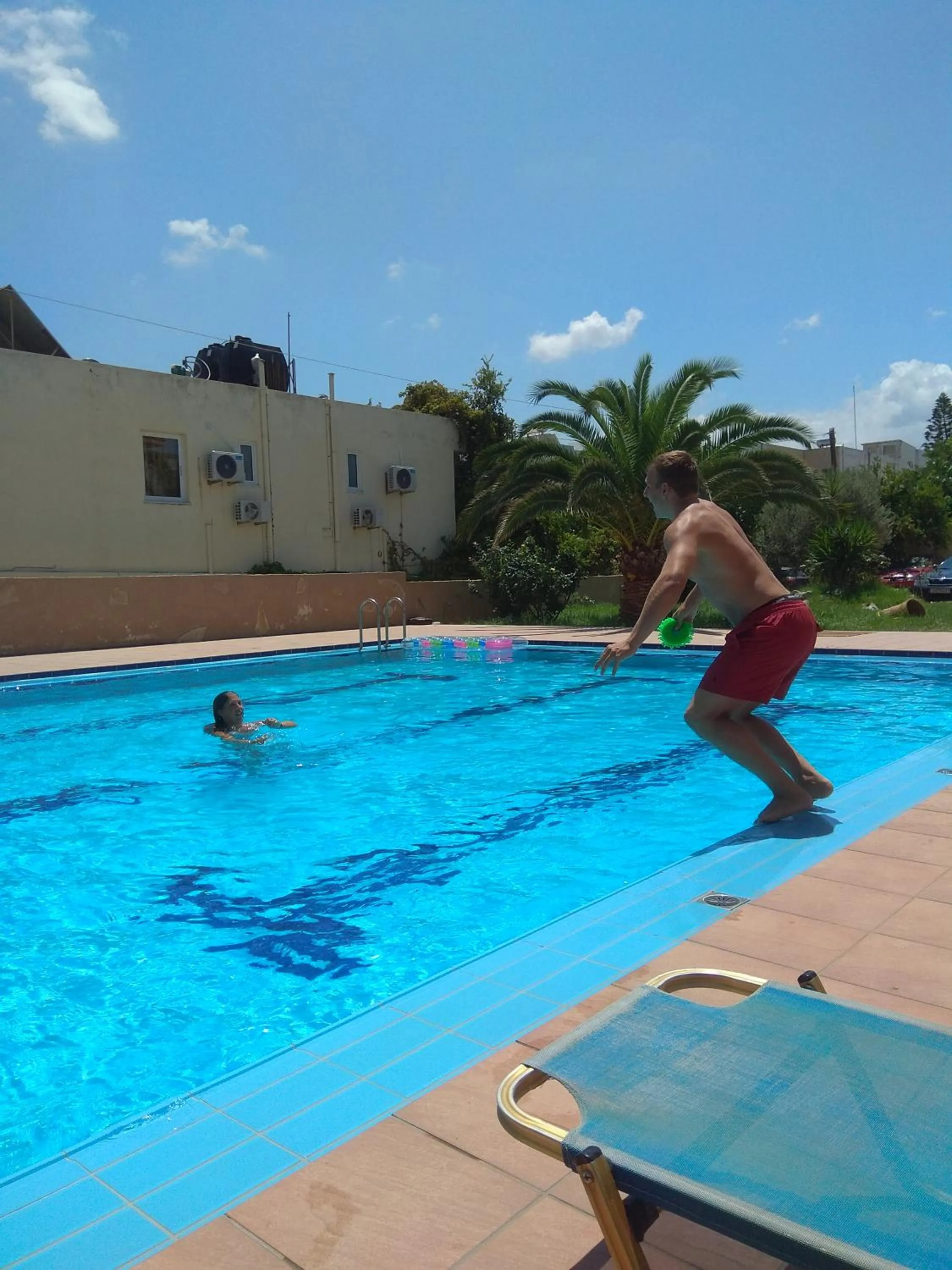 Swimming pool in Villa Giorgos