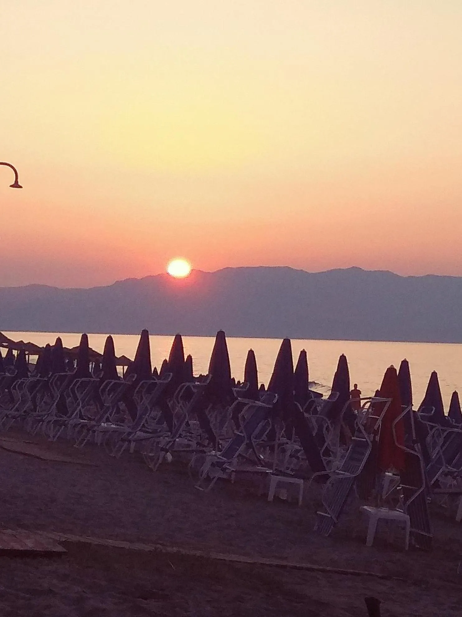 Sunset in Villa Giorgos