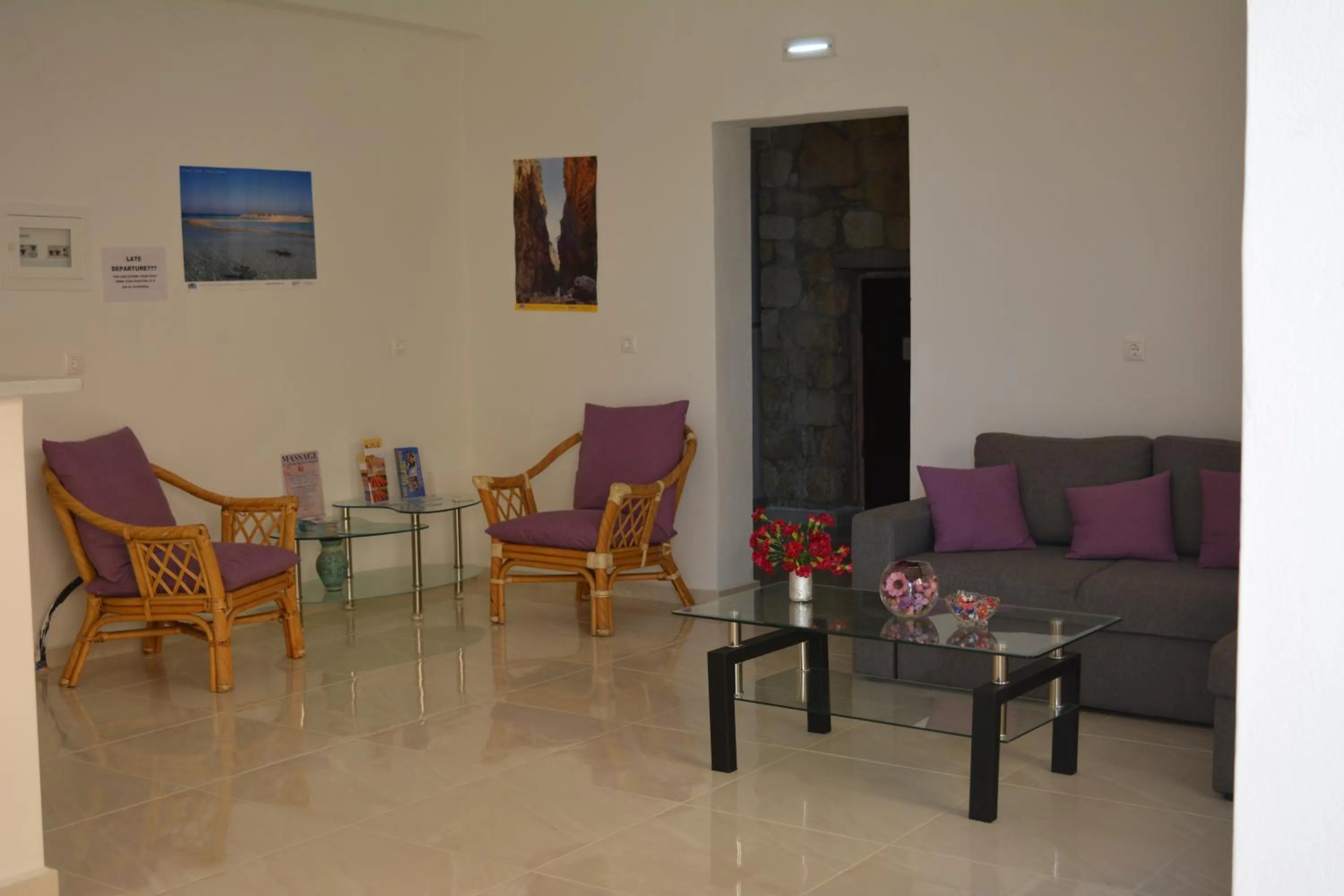 Living room in Villa Giorgos