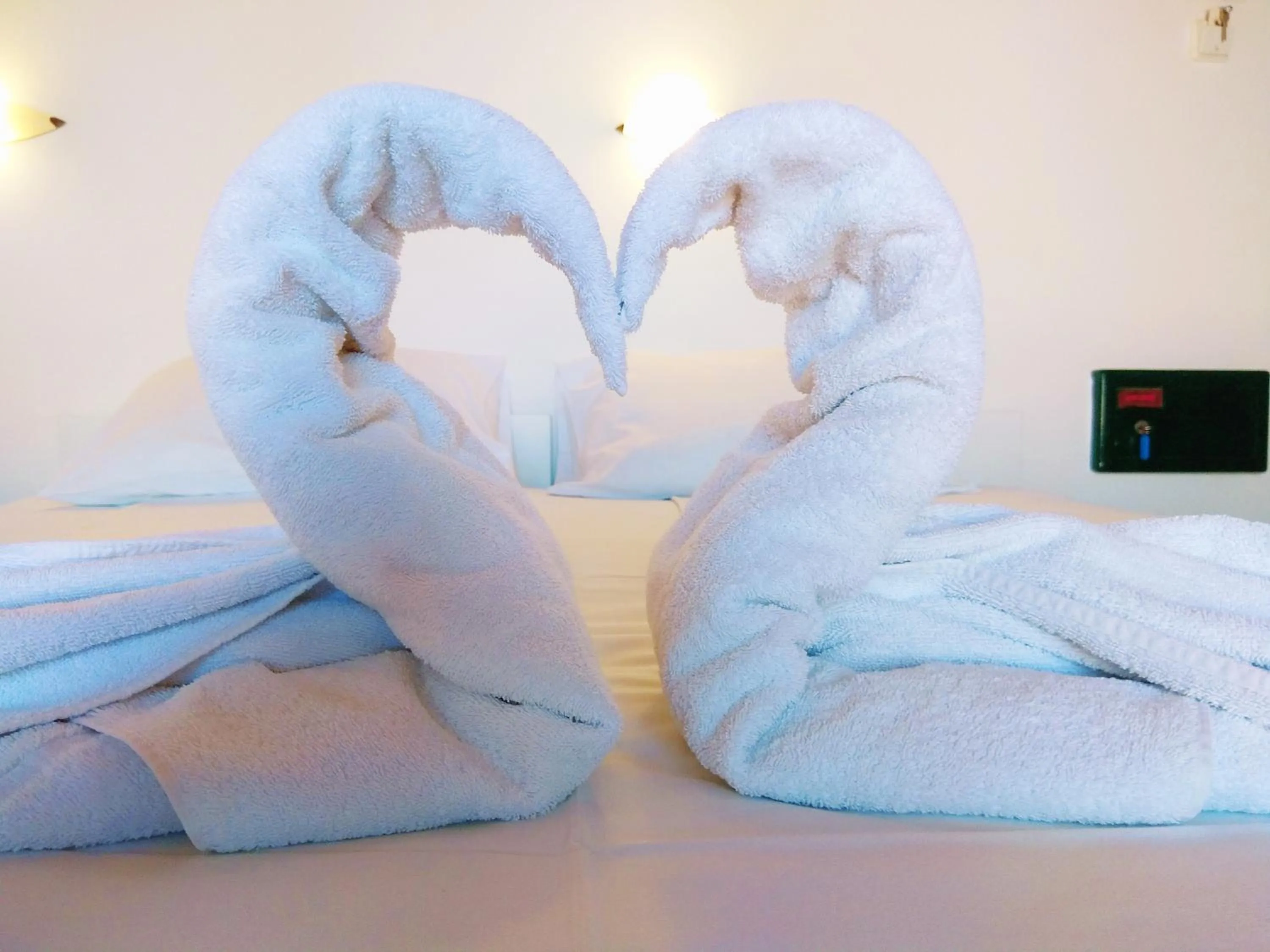 Bed in Villa Giorgos