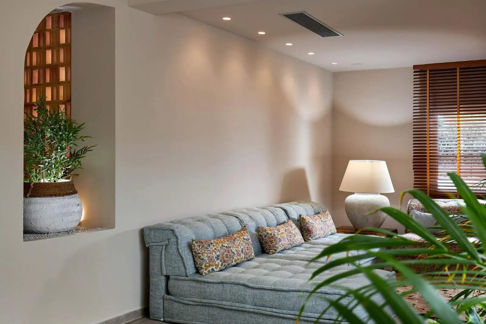 Living room in Vasia Sea Retreat