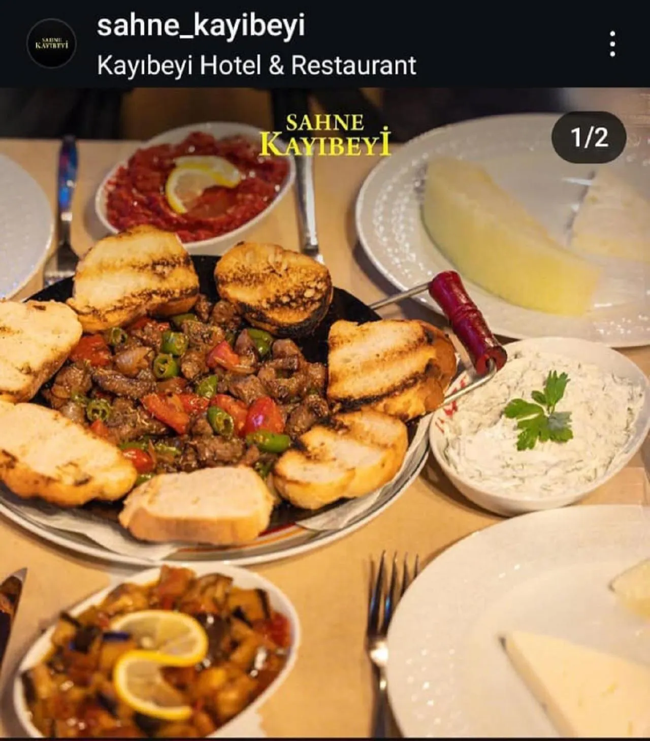 Restaurant/places to eat in Kayıbeyi Hotel & Restaurant