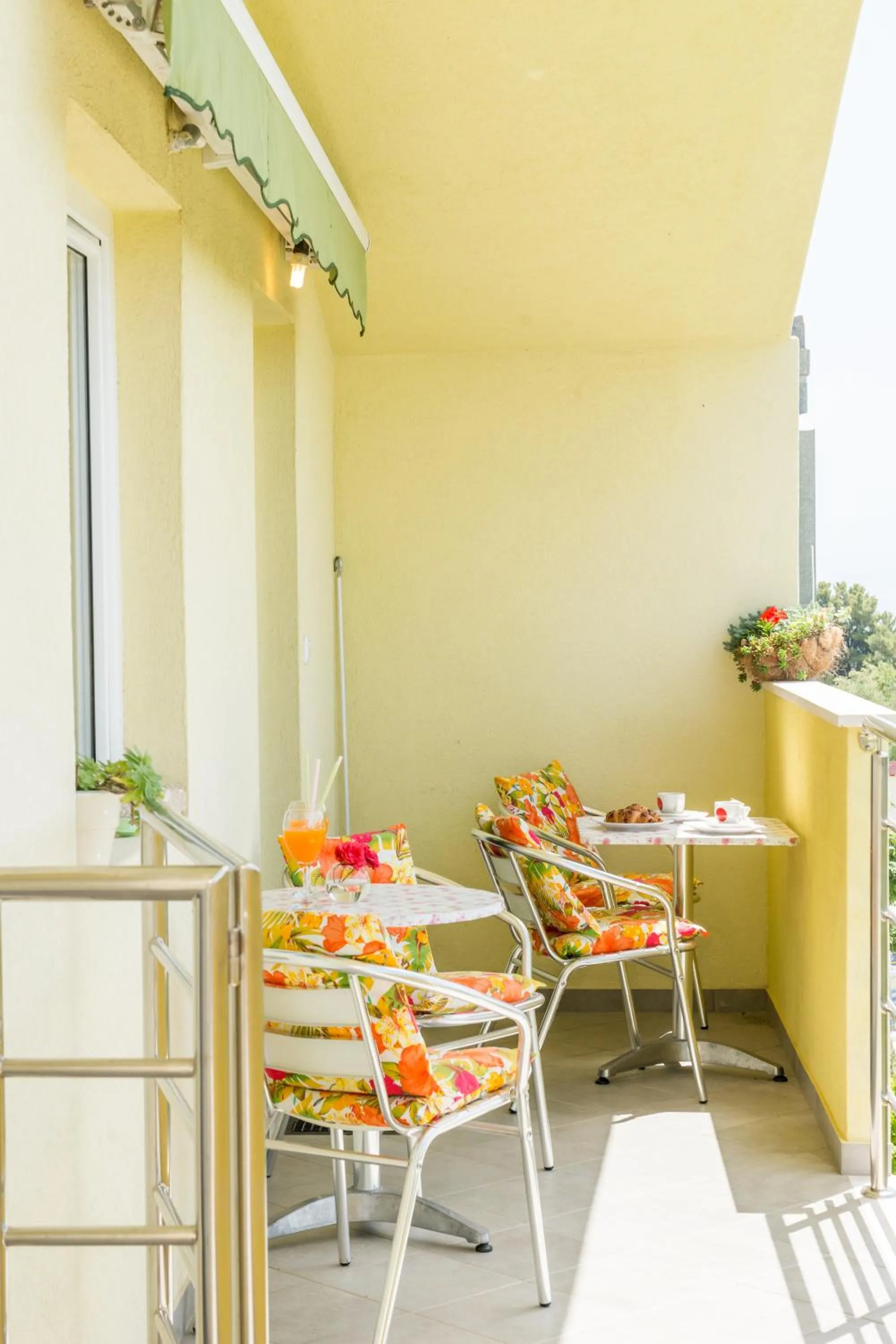 Balcony/Terrace in Apartments Petra