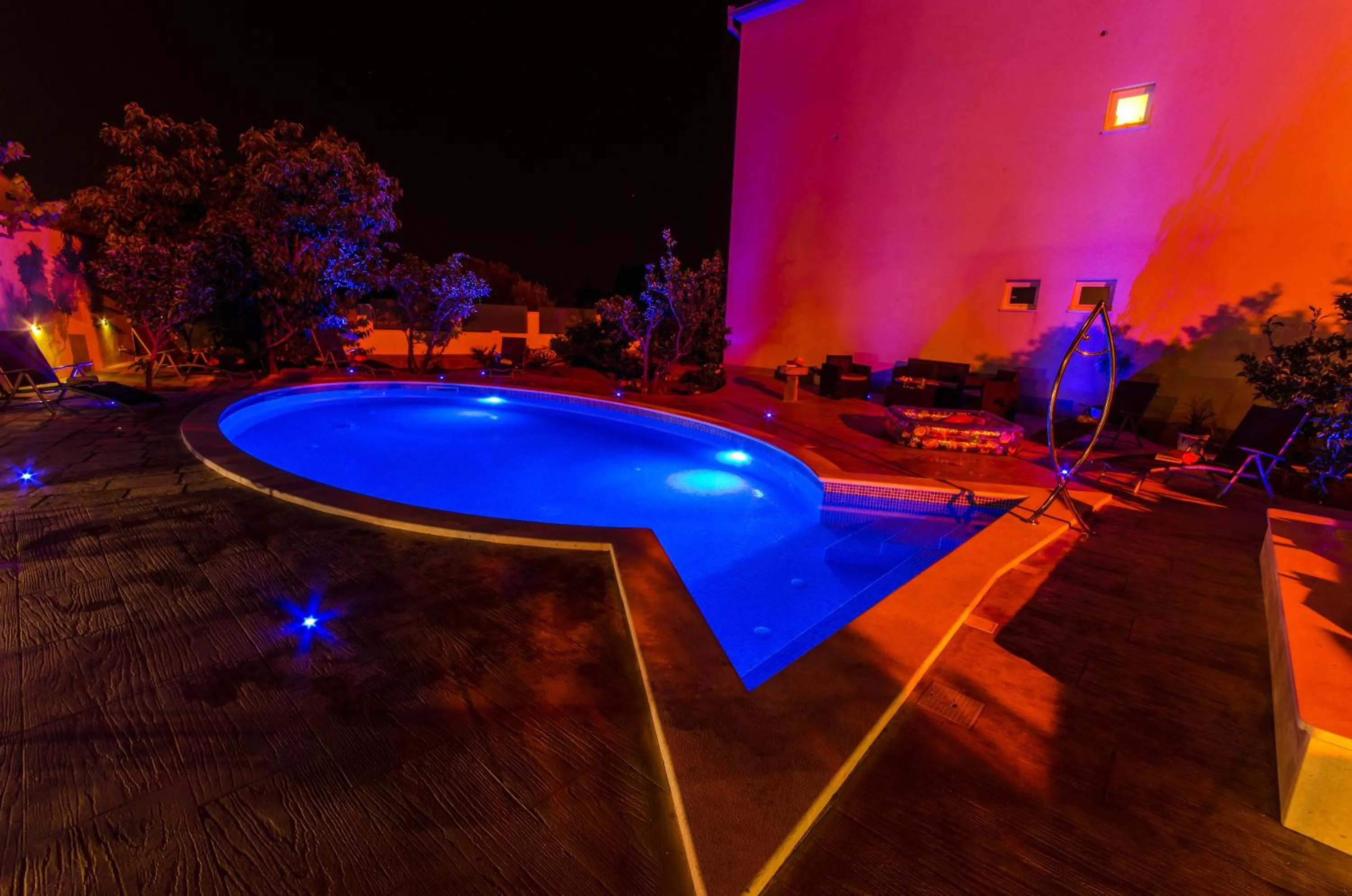 Swimming pool in Apartments Petra