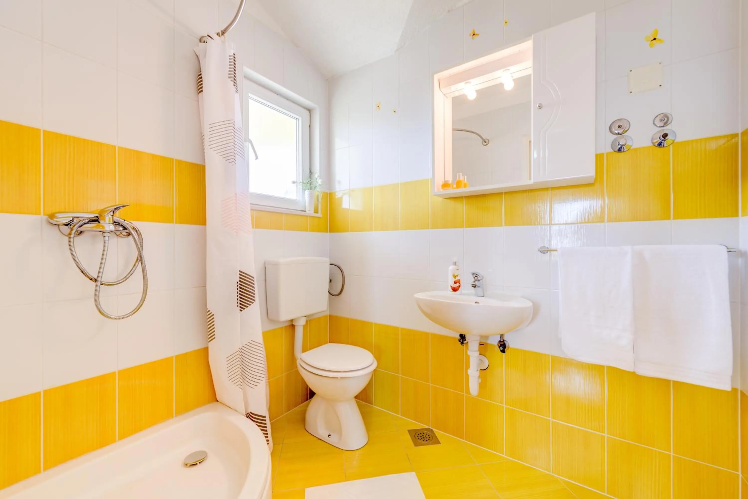 Bathroom in Apartments Petra