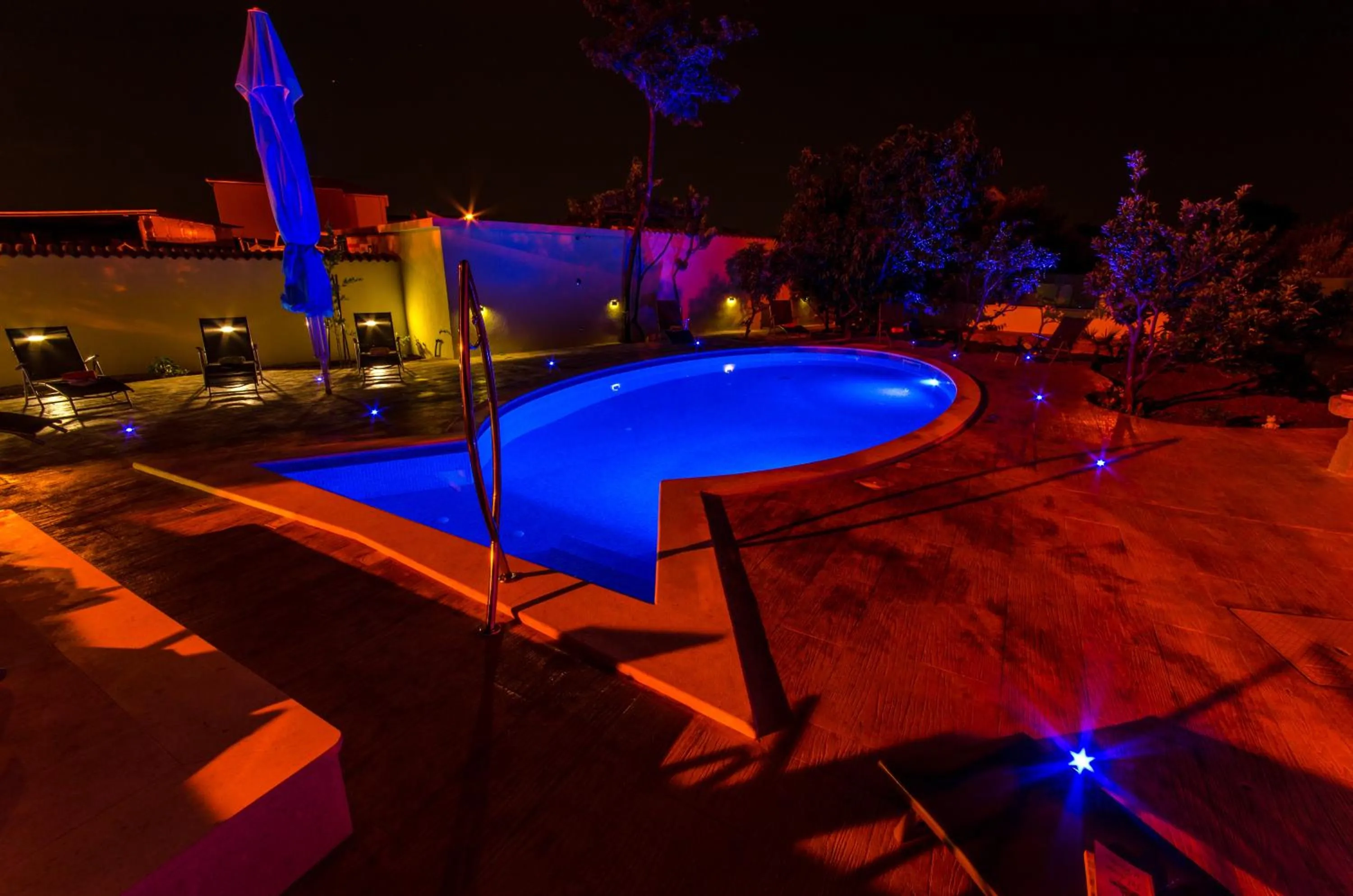 Swimming pool in Apartments Petra
