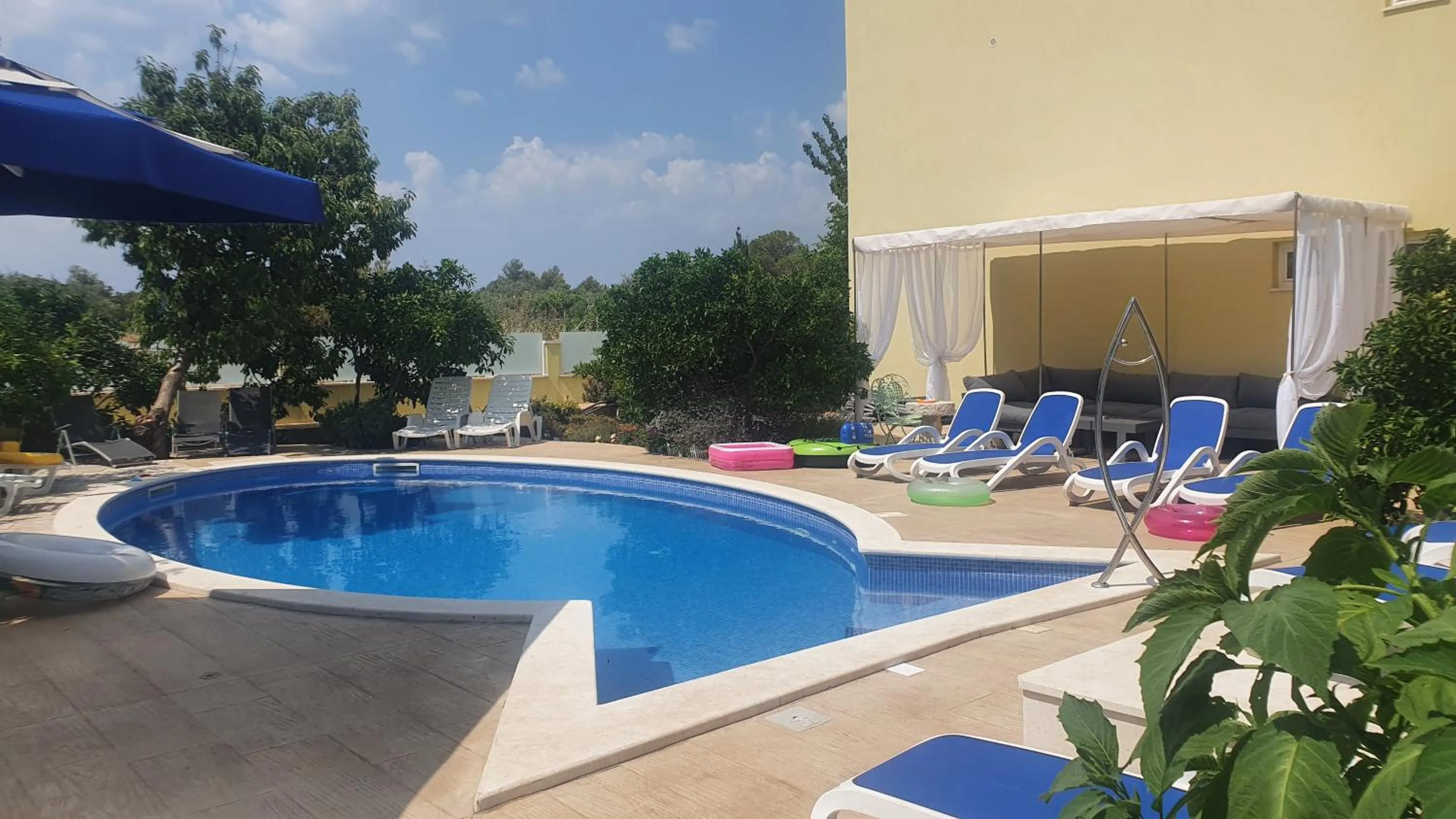 Swimming pool in Apartments Petra