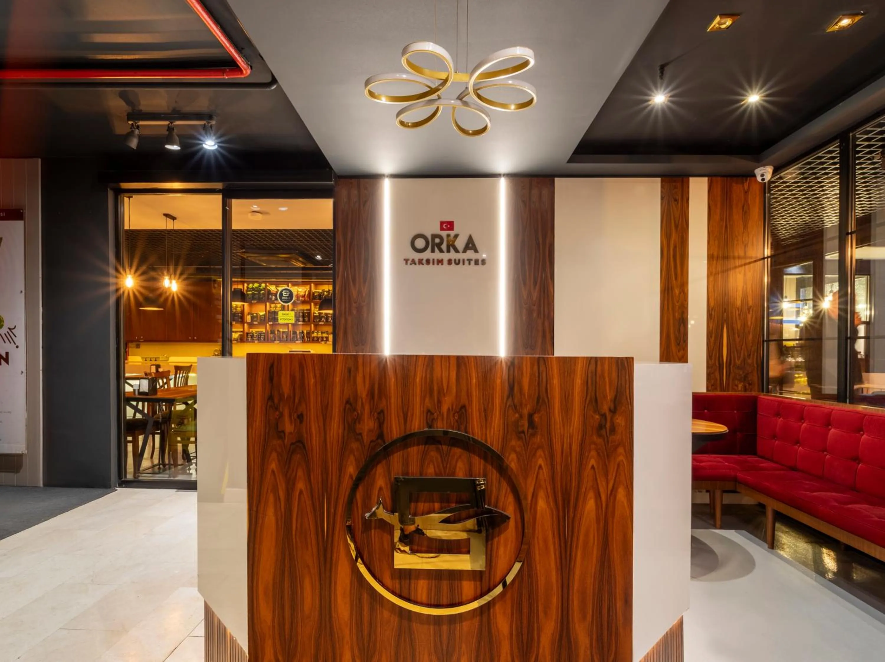 Lobby or reception in Orka Taksim Apart Hotel